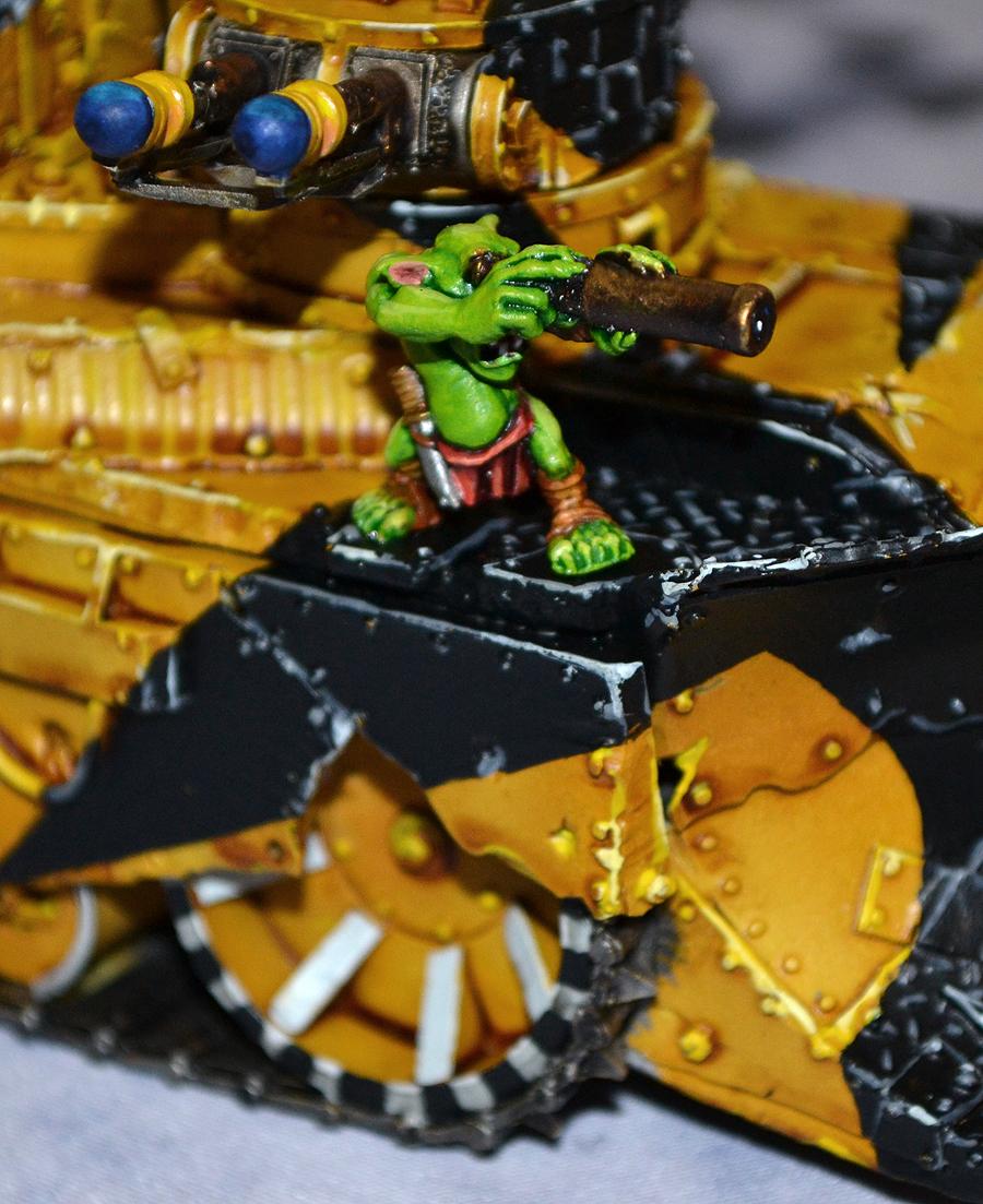Bad Moons, Forge World, Grot Mega Tank, Orks, Warhammer 40,000, Work In Progress