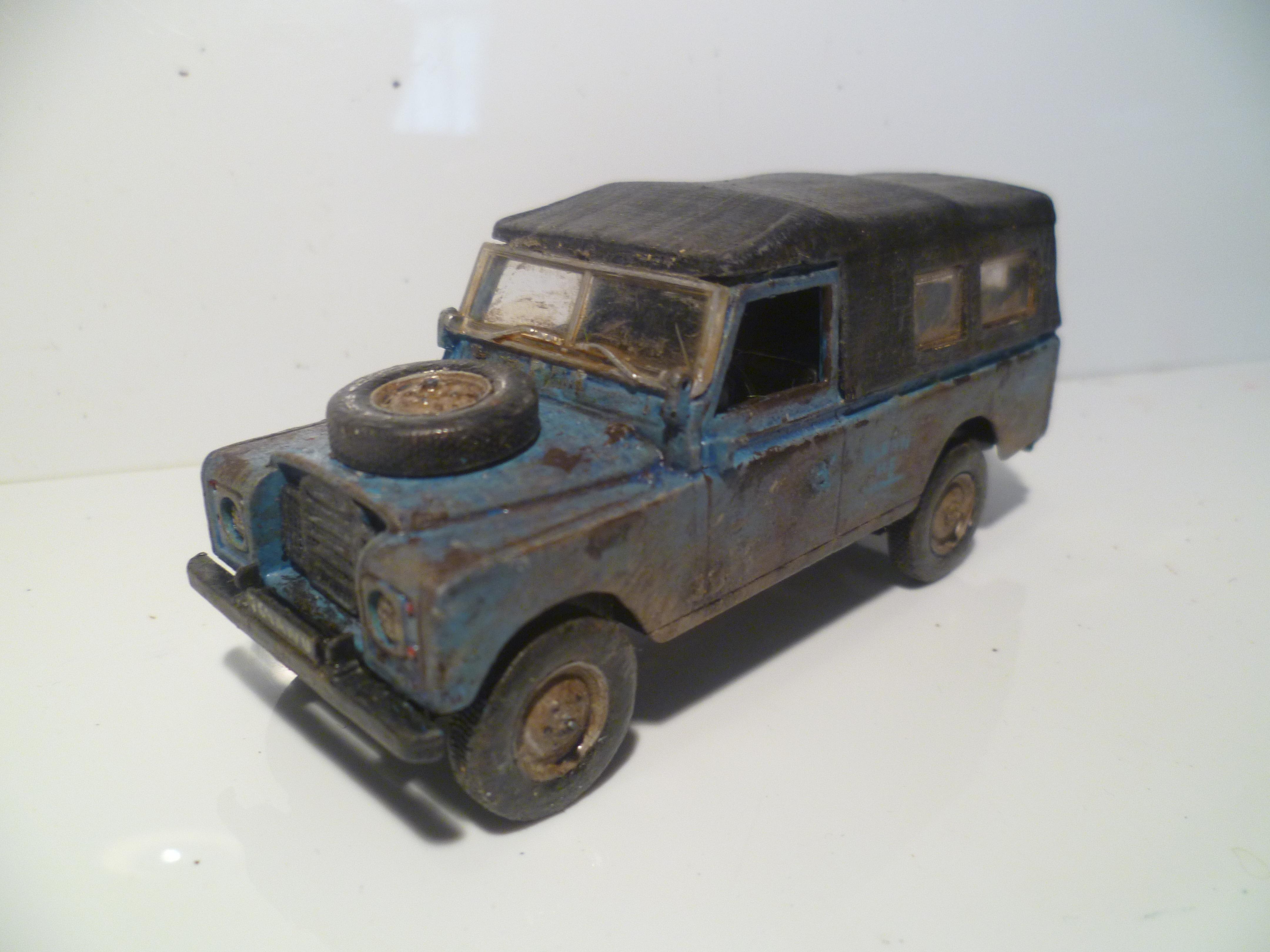 28mm, Apocalyptic, Civilian, Jeep, Land Rover, Modern, Post, Truck