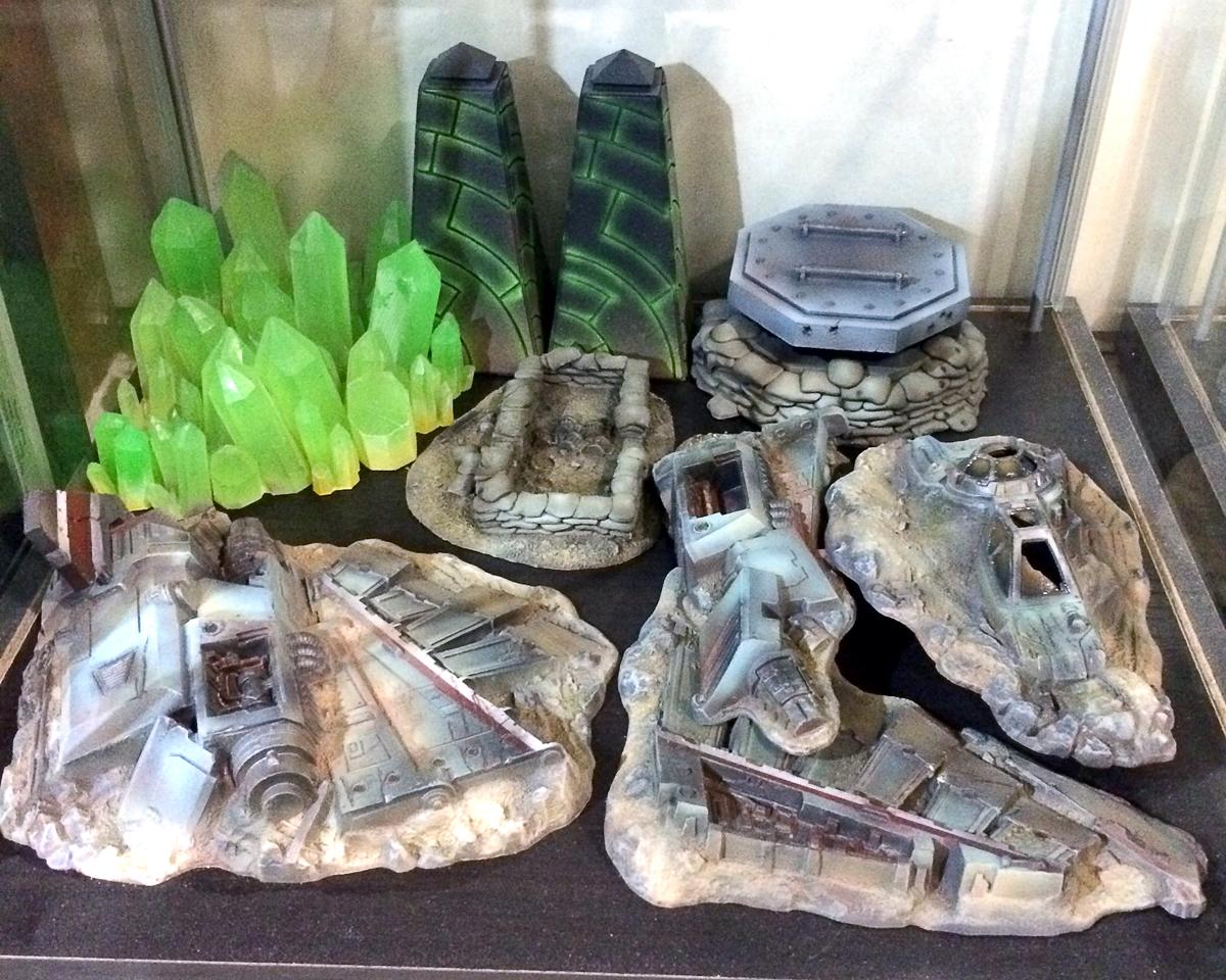 Scenery for ROB board