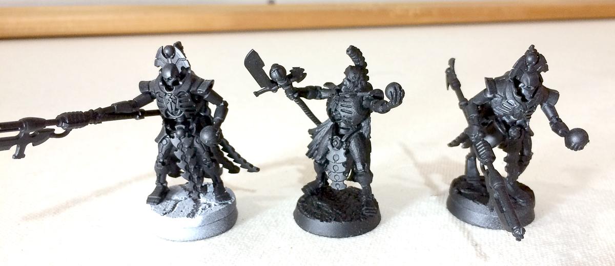 2 barge lords (go with barges), one updated old school lord (skirts, new glaive)
