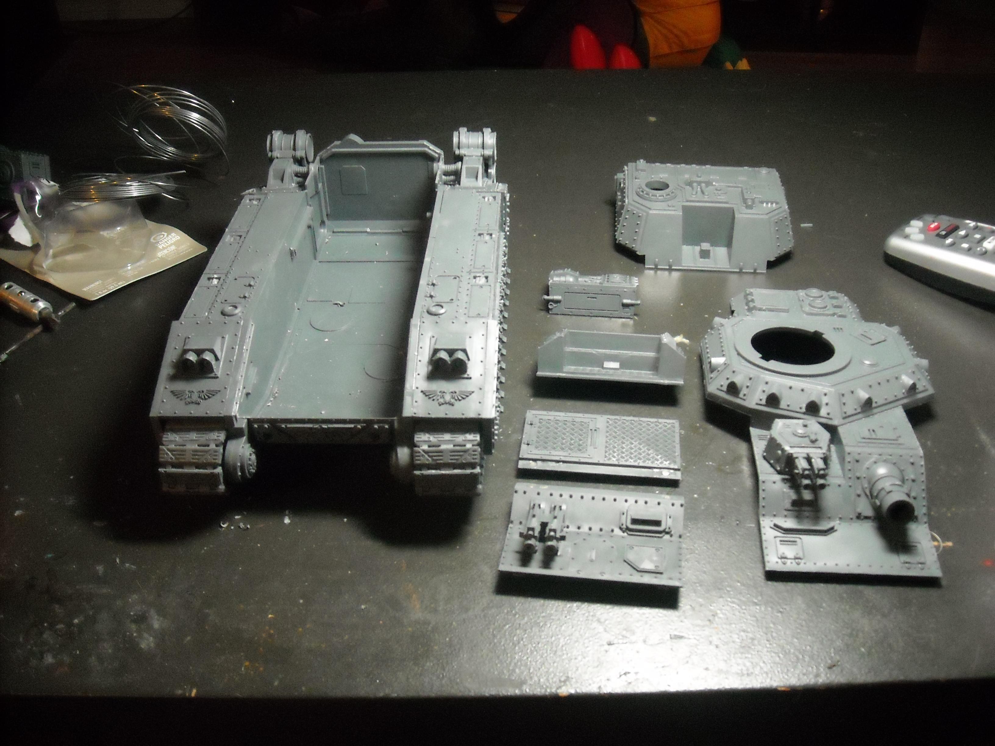 All the pieces laid Out