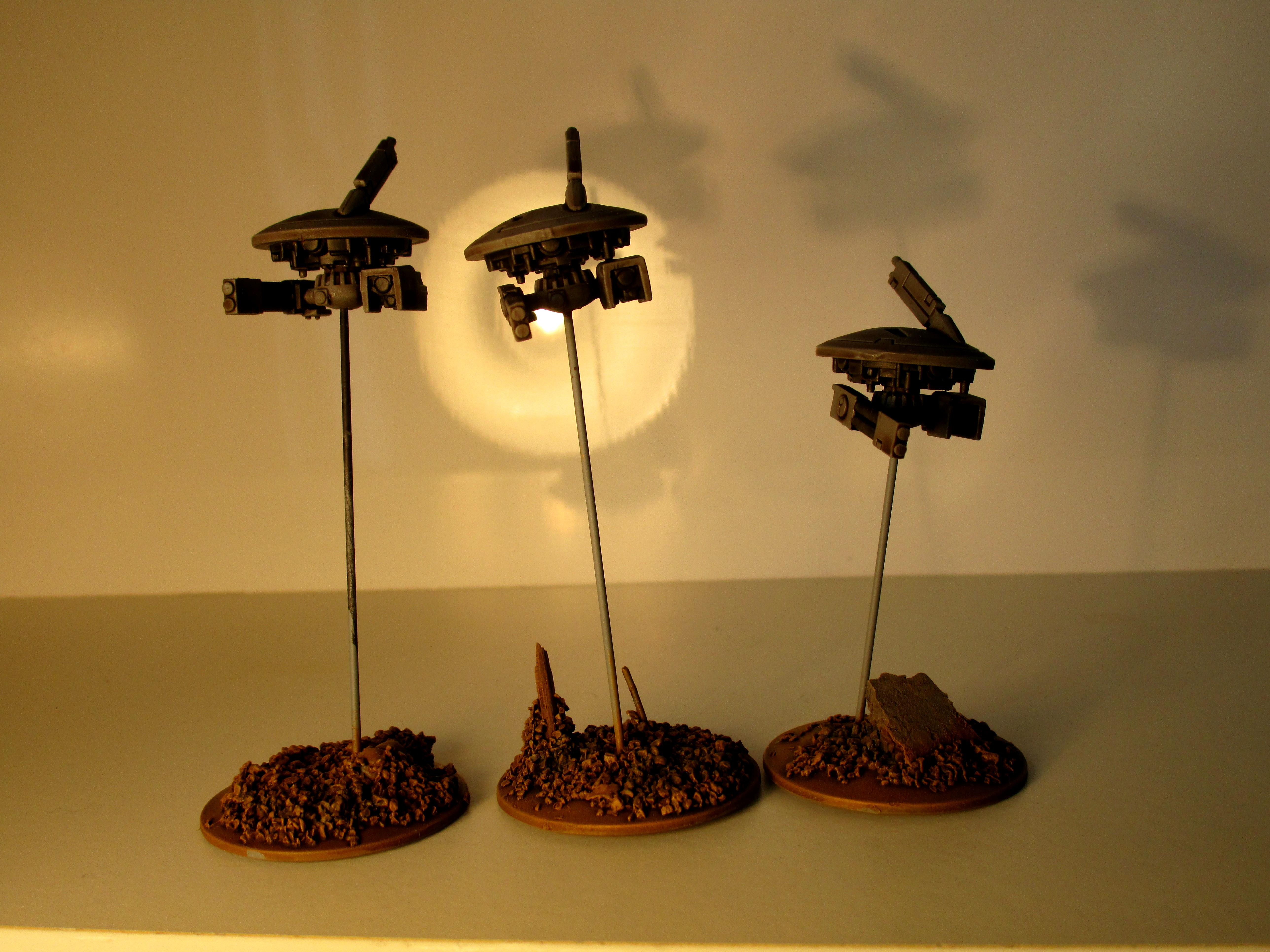 Drone, Mid-life, Tau