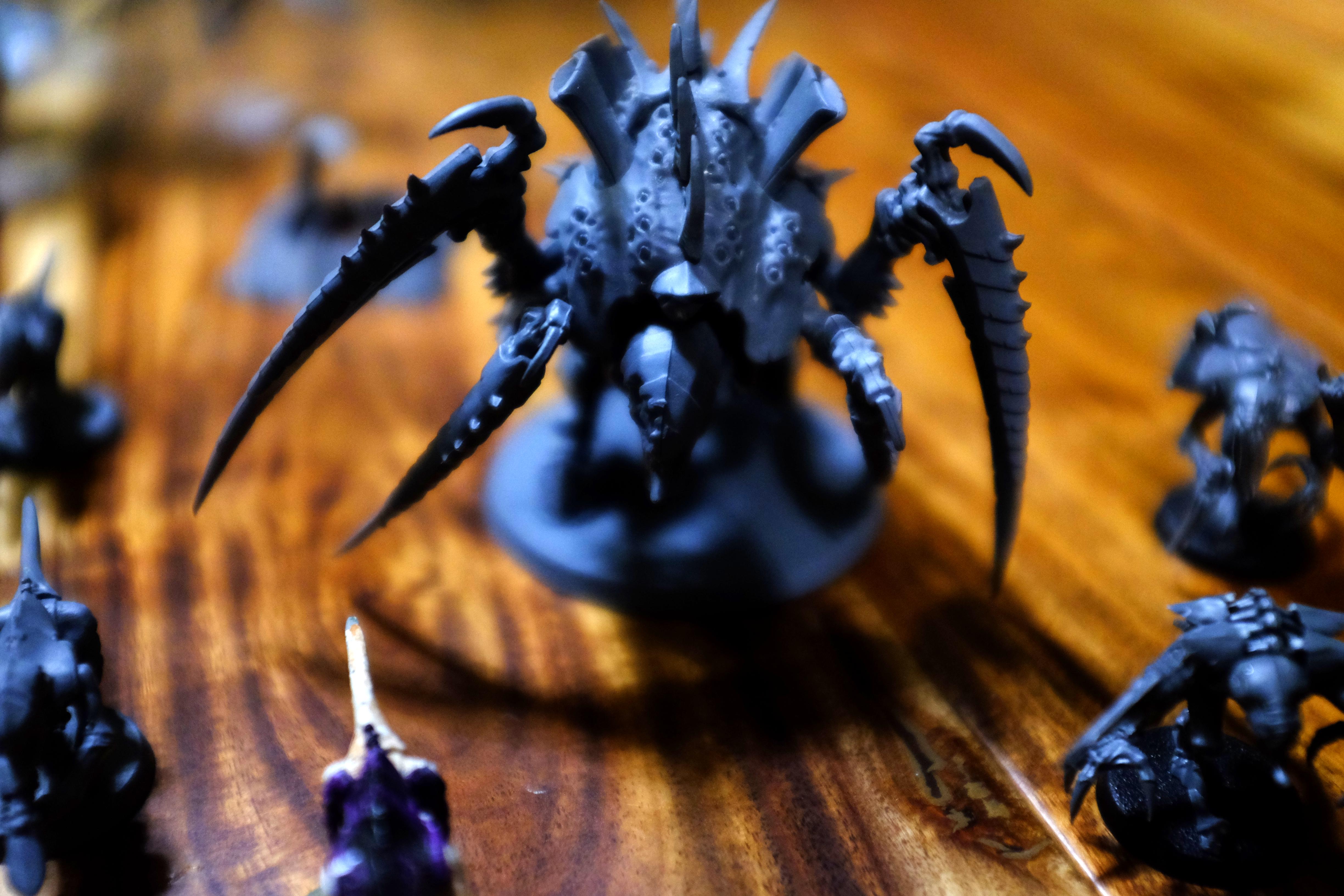 Tyranids Army, Tyranid Carnidex w/Spike Conversions