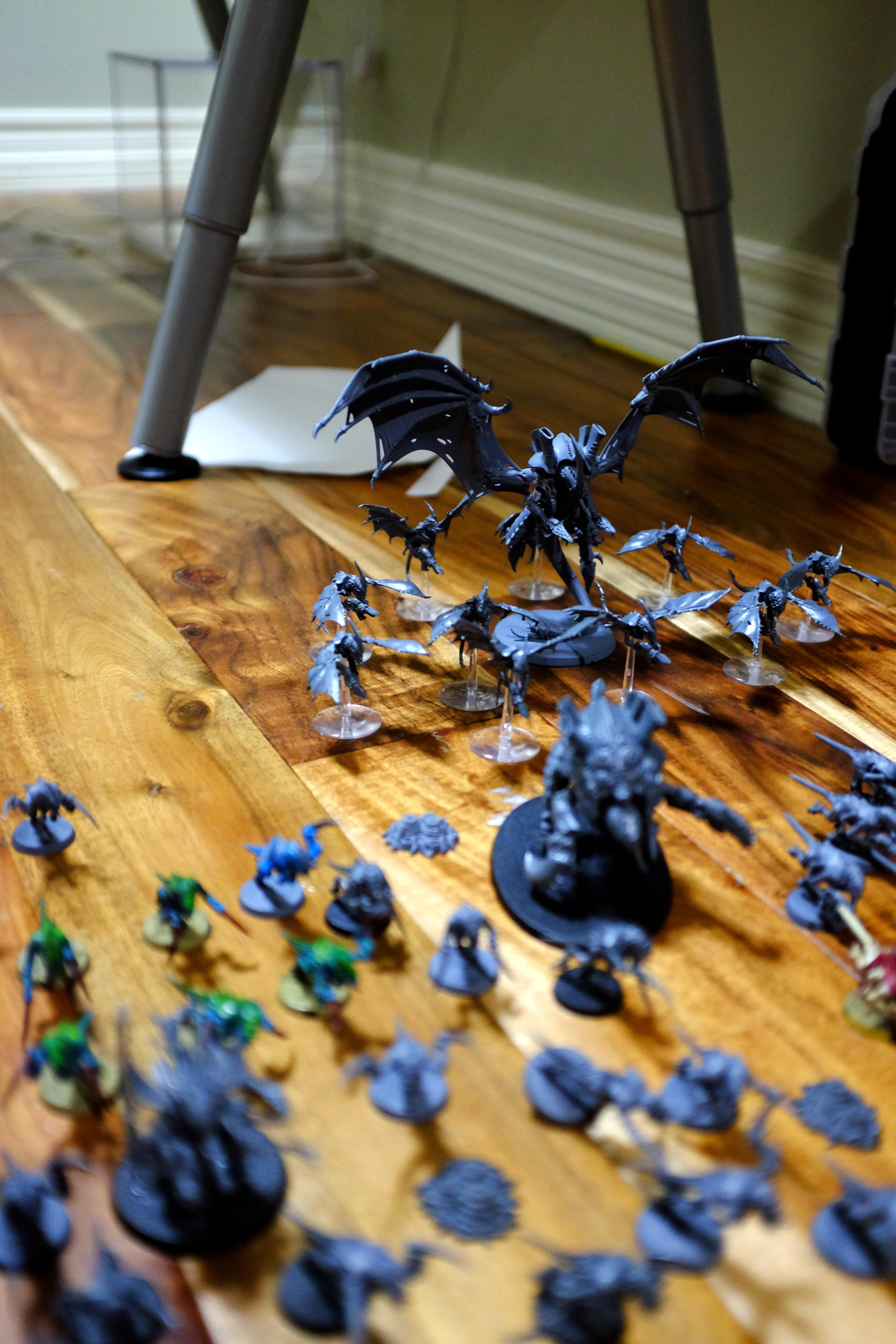 Tyranids Army, Army group shot
