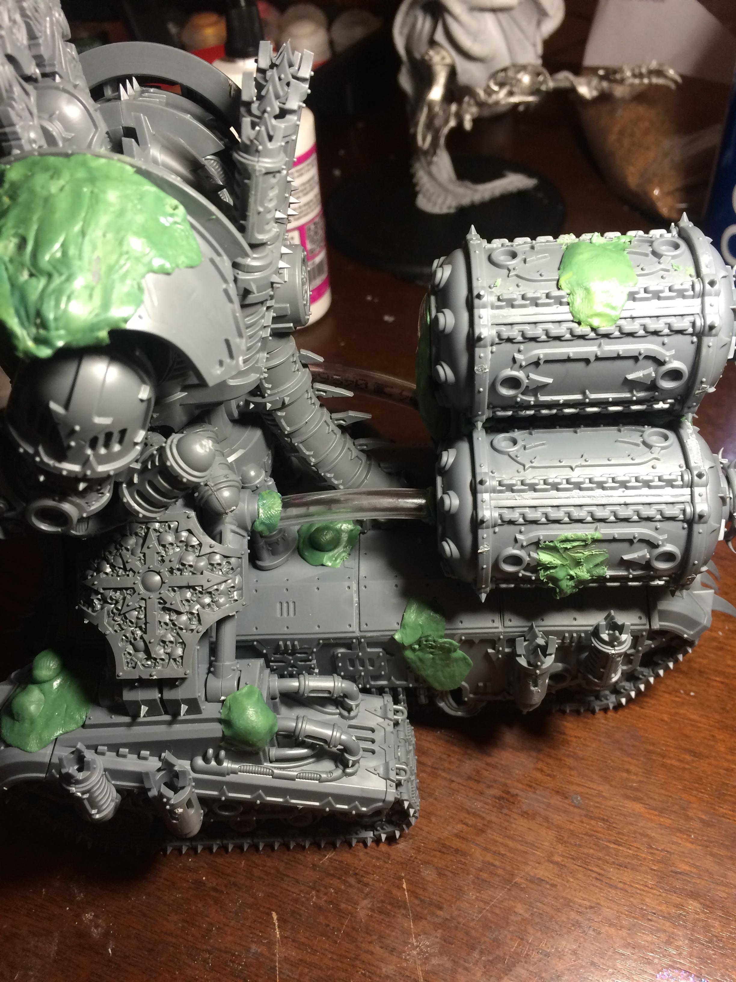 Chaos Space Marines, Horn Lord Of Skulls, Nurgle