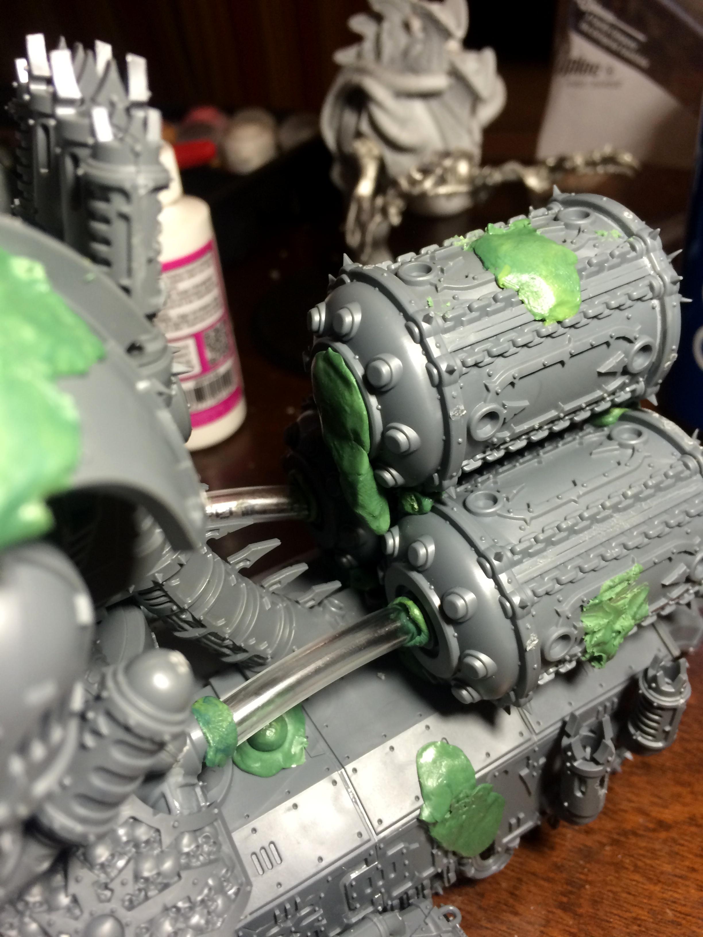Chaos Space Marines, Horn Lord Of Skulls, Nurgle
