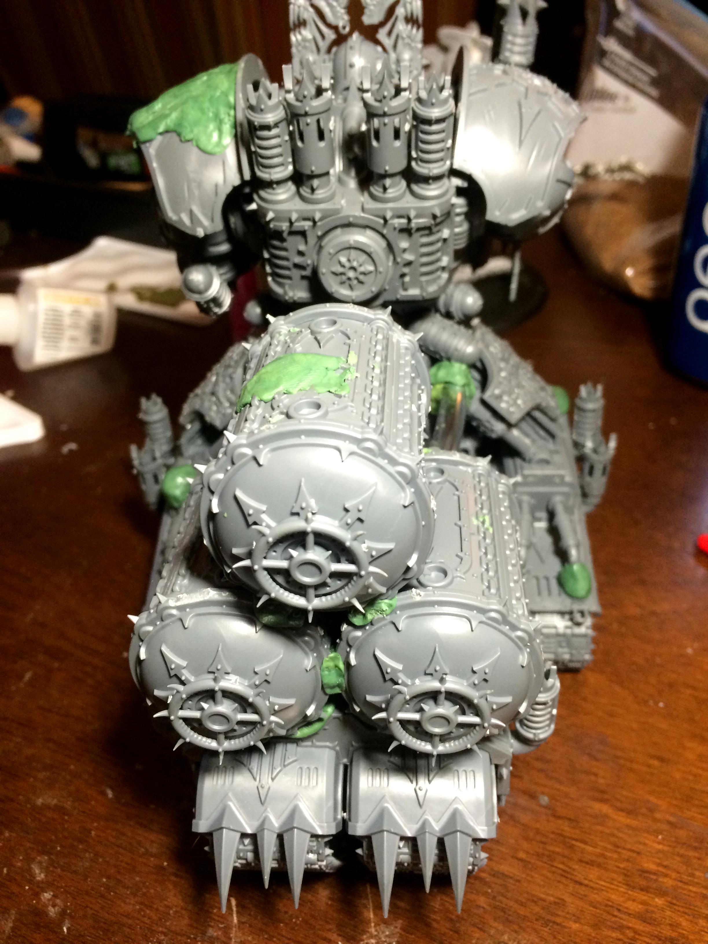 Chaos Space Marines, Horn Lord Of Skulls, Nurgle