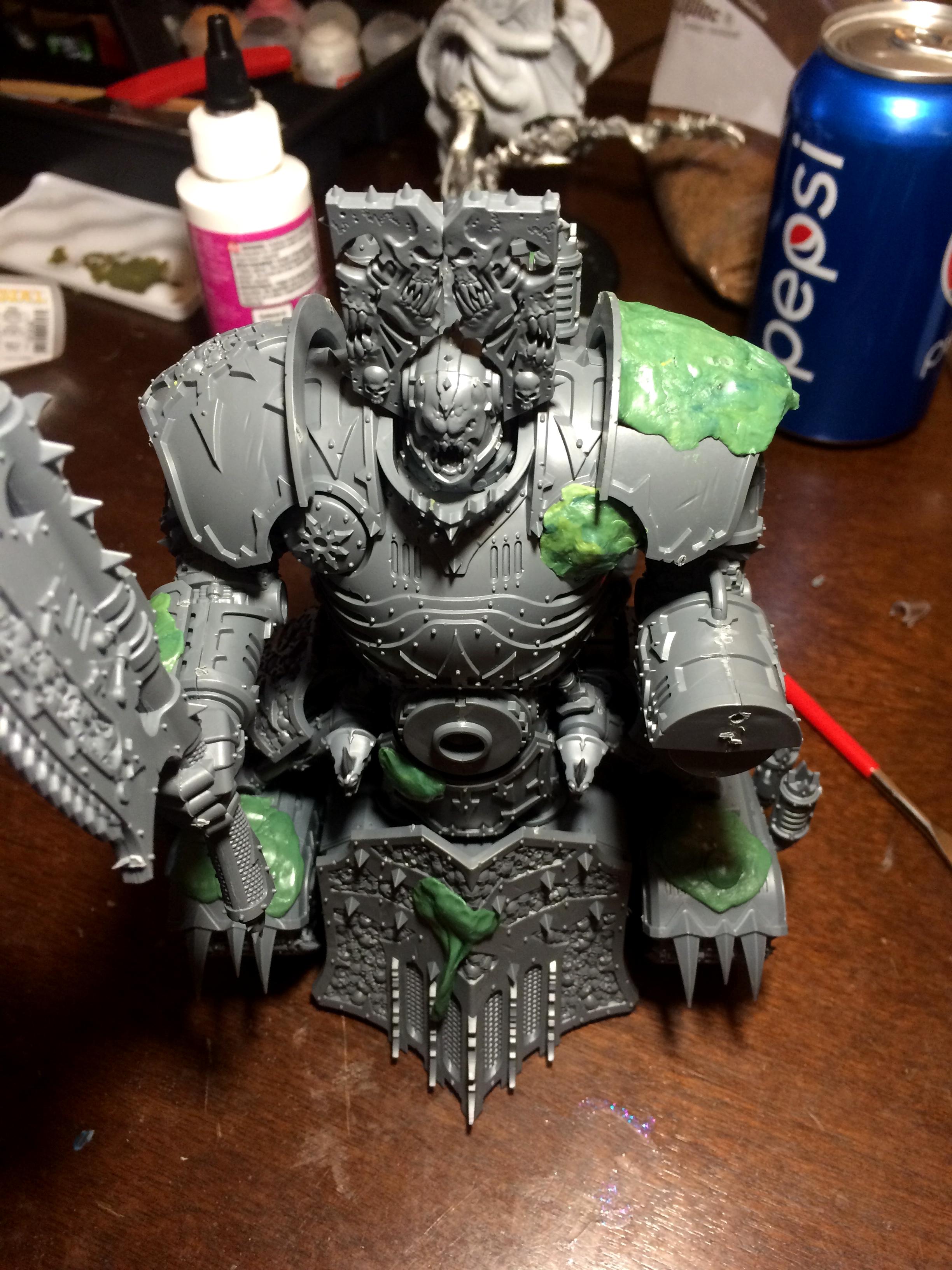 Chaos Space Marines, Horn Lord Of Skulls, Nurgle