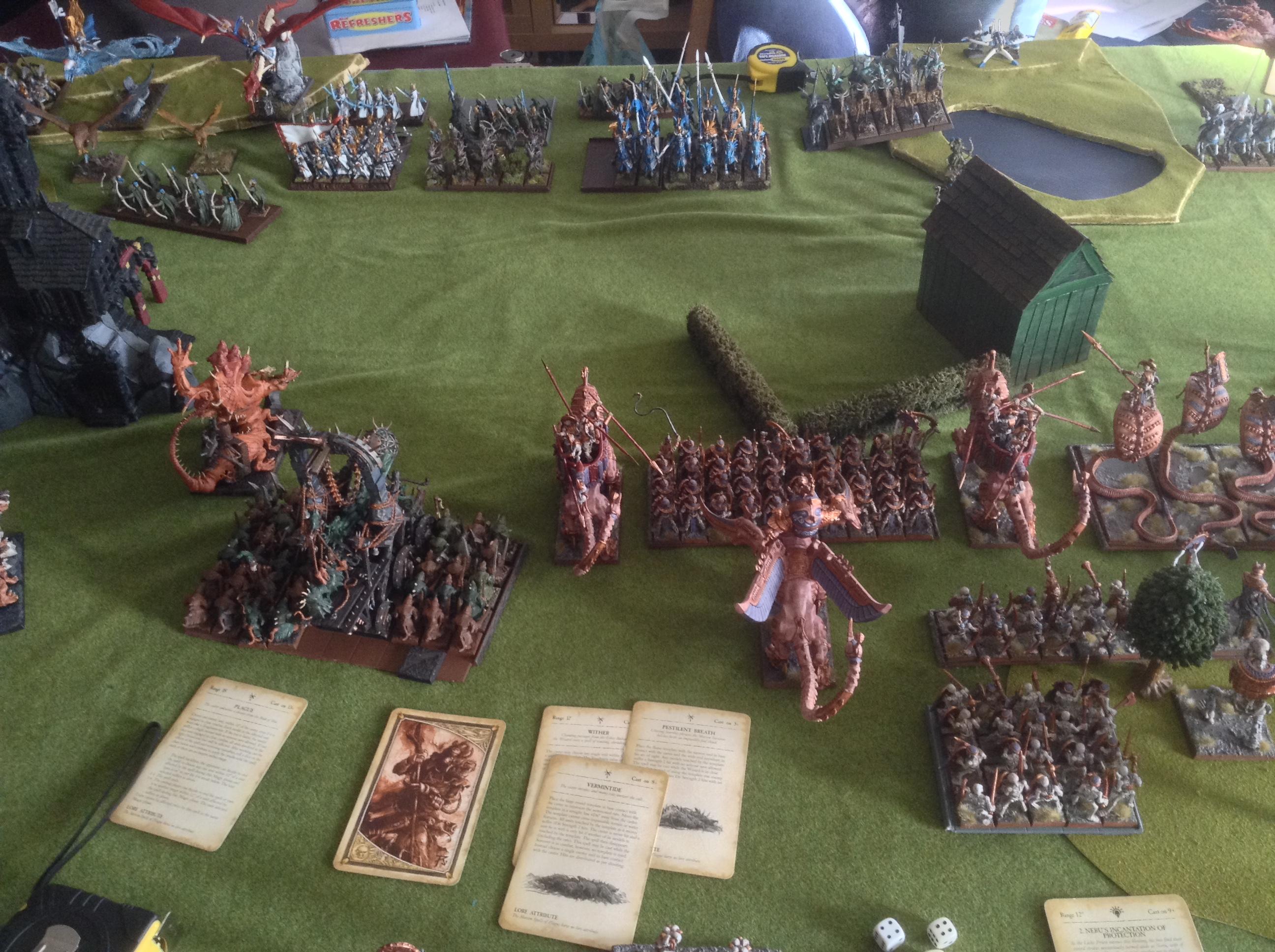 Battle Report, Tomb Kings, Warhammer. Fantasy
