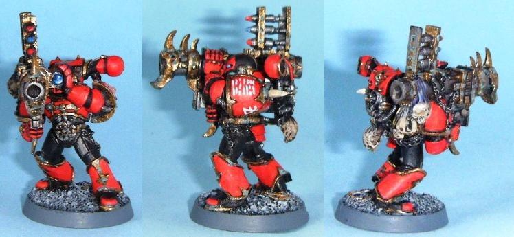 Chaos Space Marines, Deadpool, Havoc, Lance-missiles, Missile-launcher