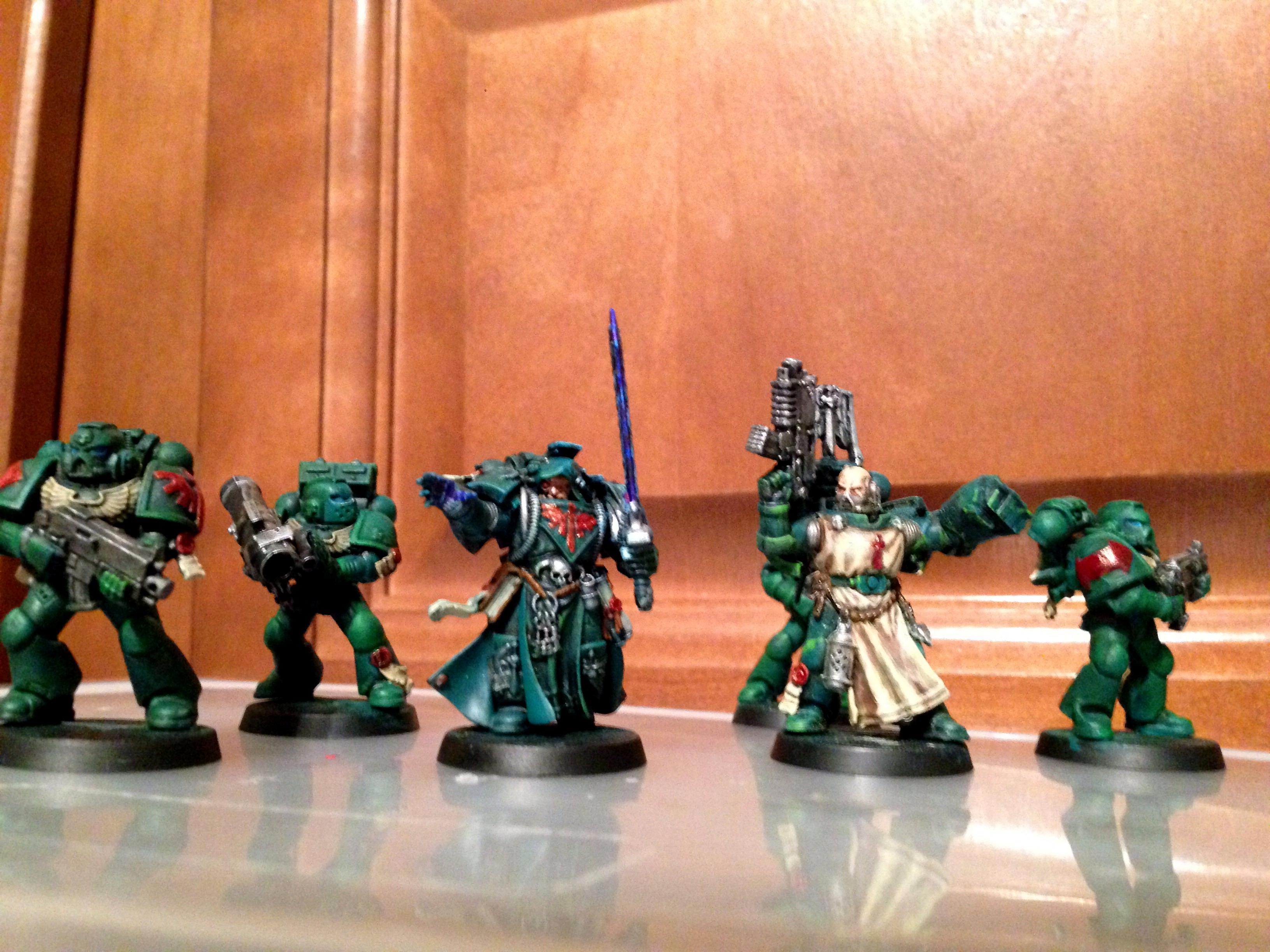 Alternatice Paint Scheme, Captain, Conversion, Dark Angels, Librarian