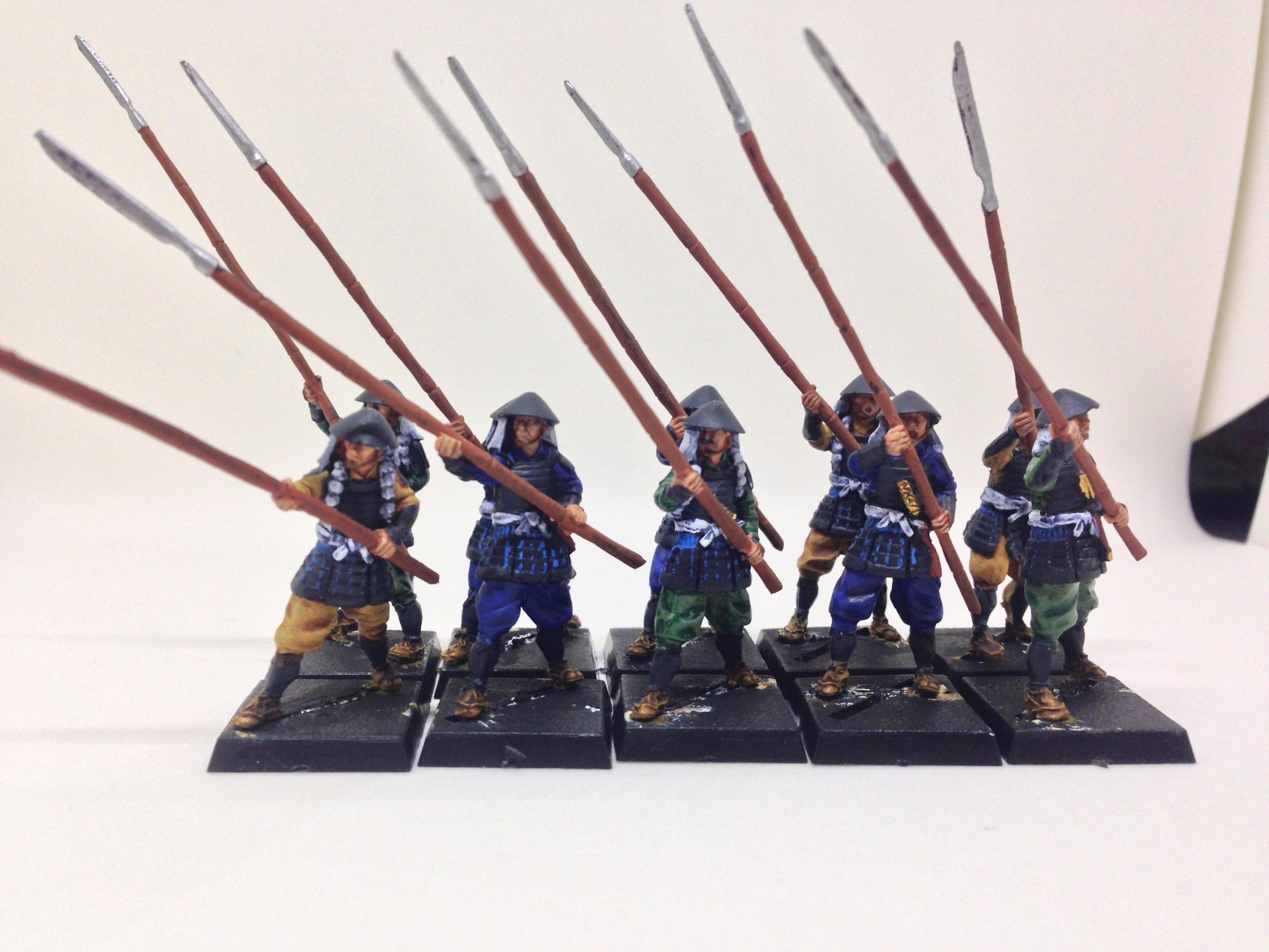 Ashigaru, Samurai, Spear, Yari, Zenit