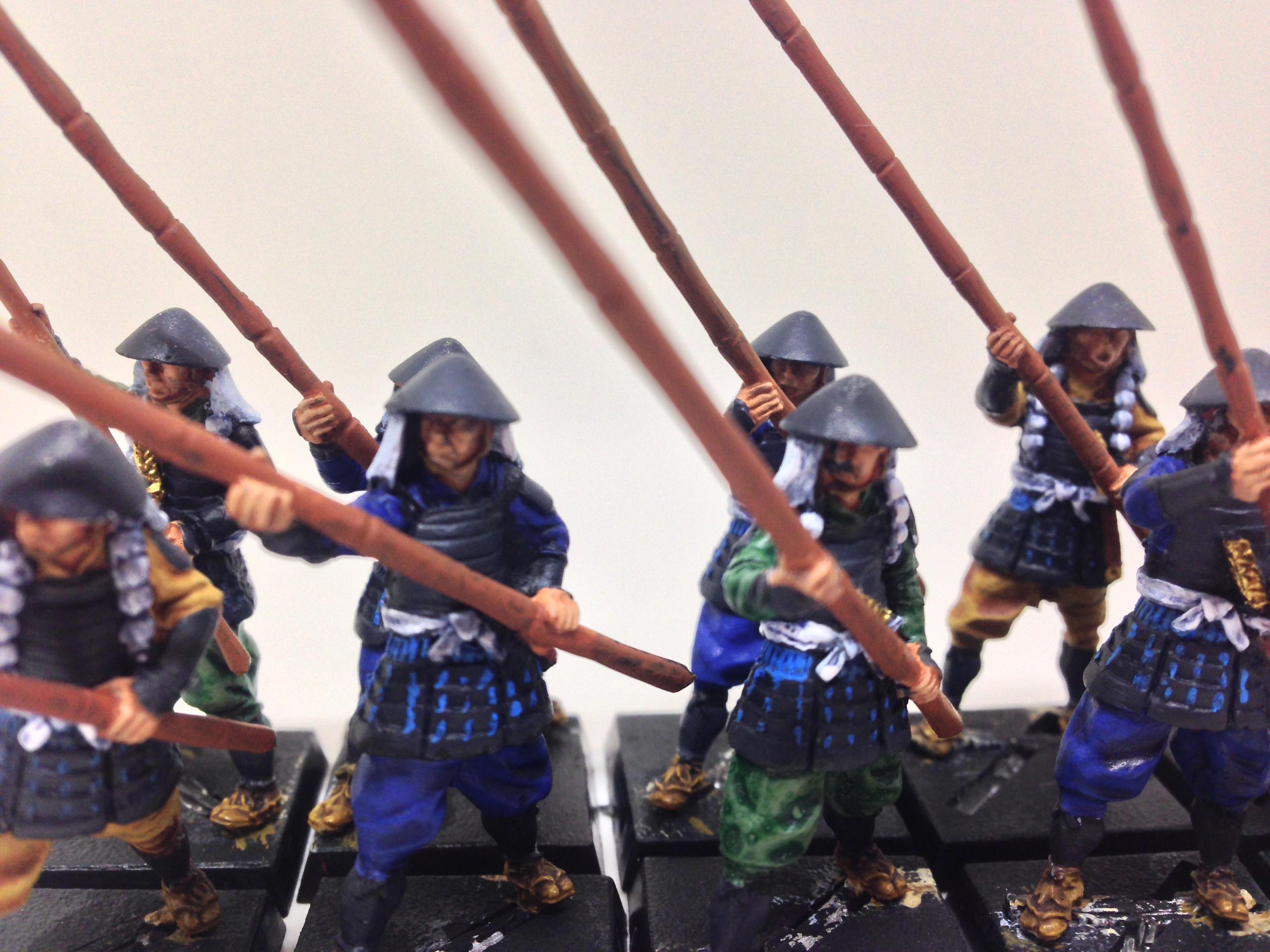 Samurai, Zenit ashiaru with yari close up