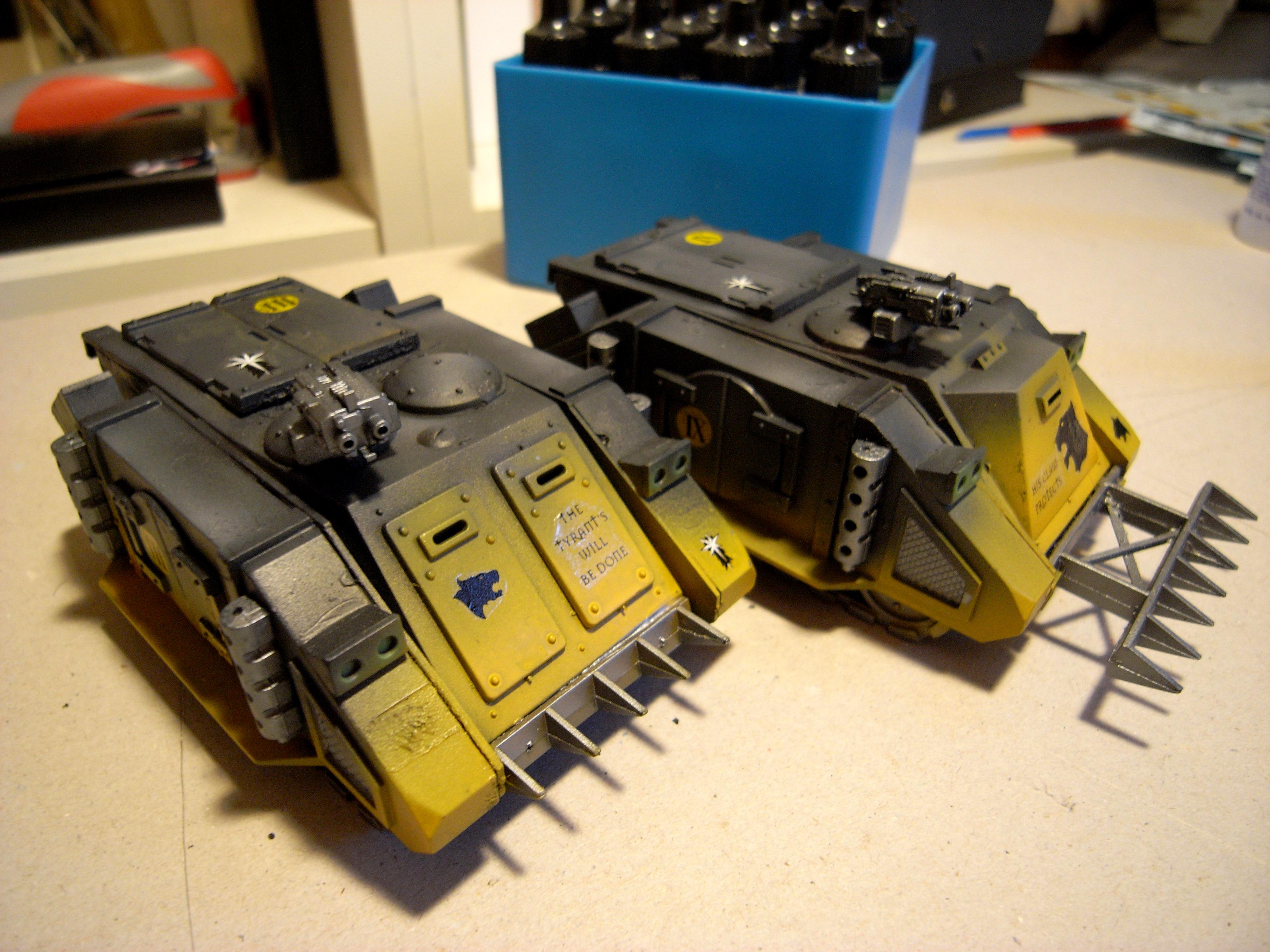 Tiger Claws Rhinos WIP