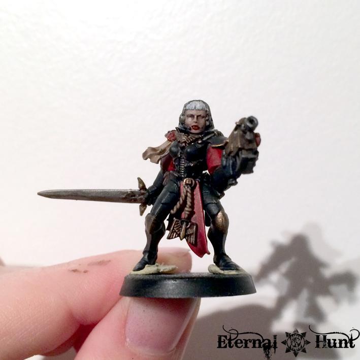 Adepta Sororitas, Conversion, Kitbash, Paint In Progress, Pip, Sisters Of Battle, Warhammer 40,000