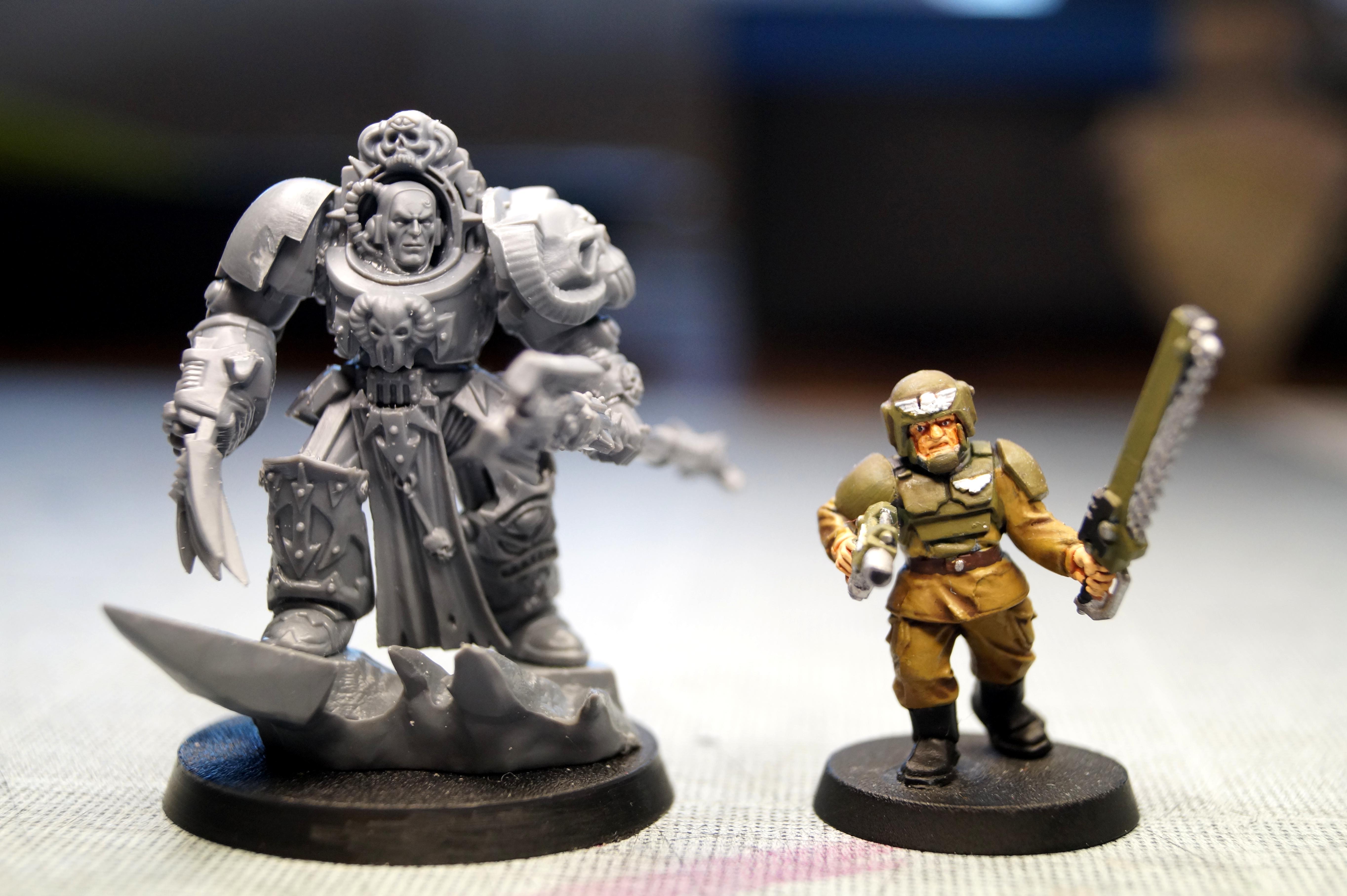 Death Ravens, Imperial Guard, Librarian, Space Marines