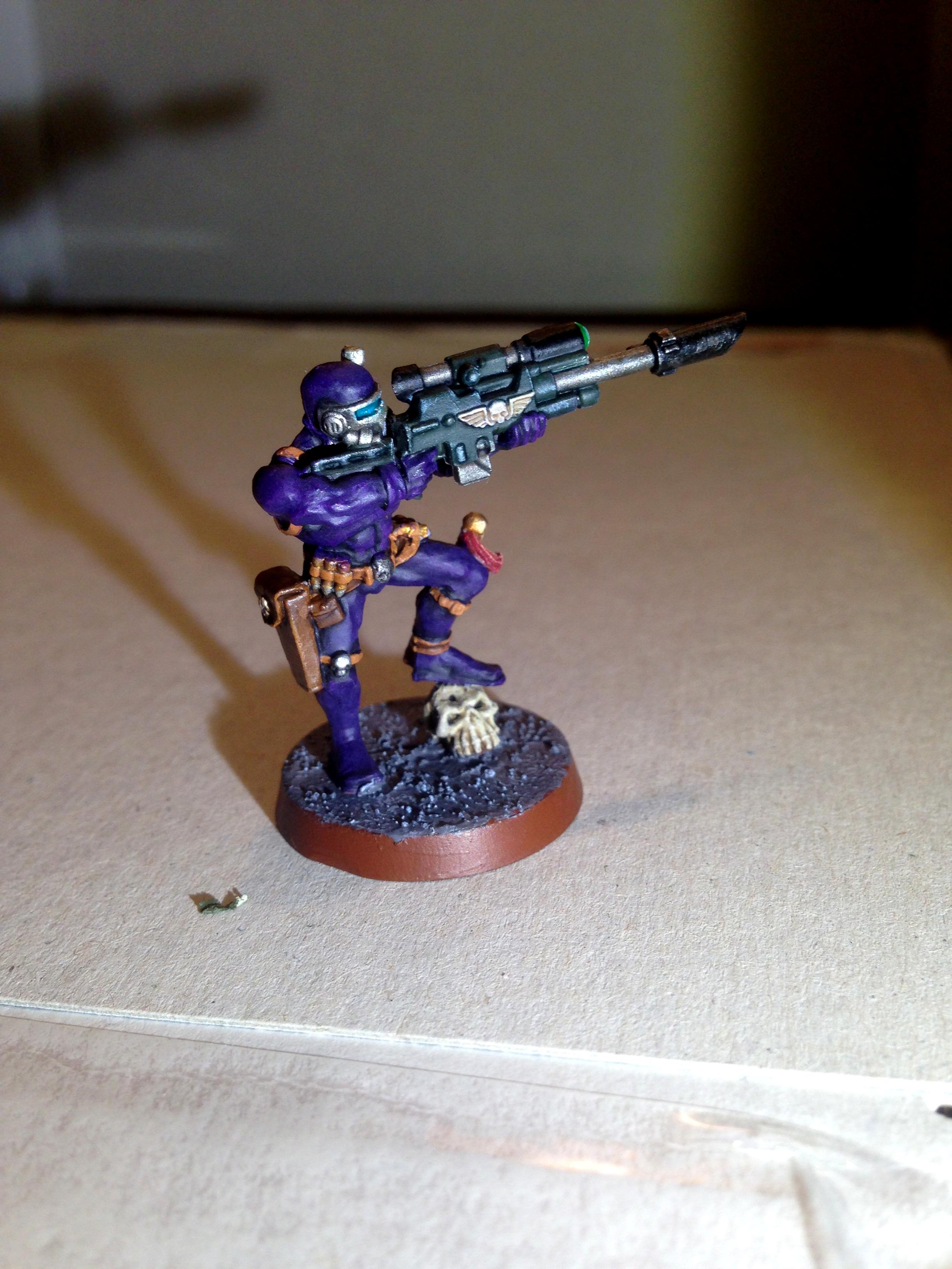 Assassin, Ecclesiarchy, Imperial, Imperial Guard, Imperium, Officio Assassinorum, Sniper Rifle, Snipers, Warhammer 40,000