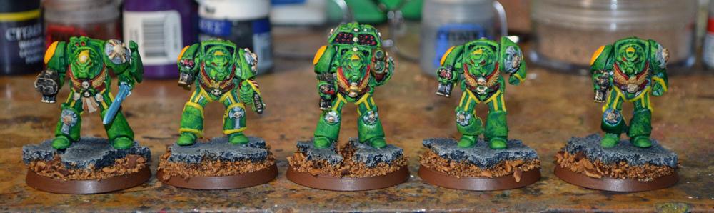 Mantis Warrior, Oop Terminator, Space Marines, Warhammer 40,000, Work In Progress