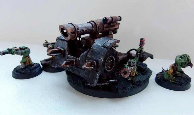 Big Gunz, Conversoin, Grotz, Mek Guns, Orks, Painted - Gallery - DakkaDakka