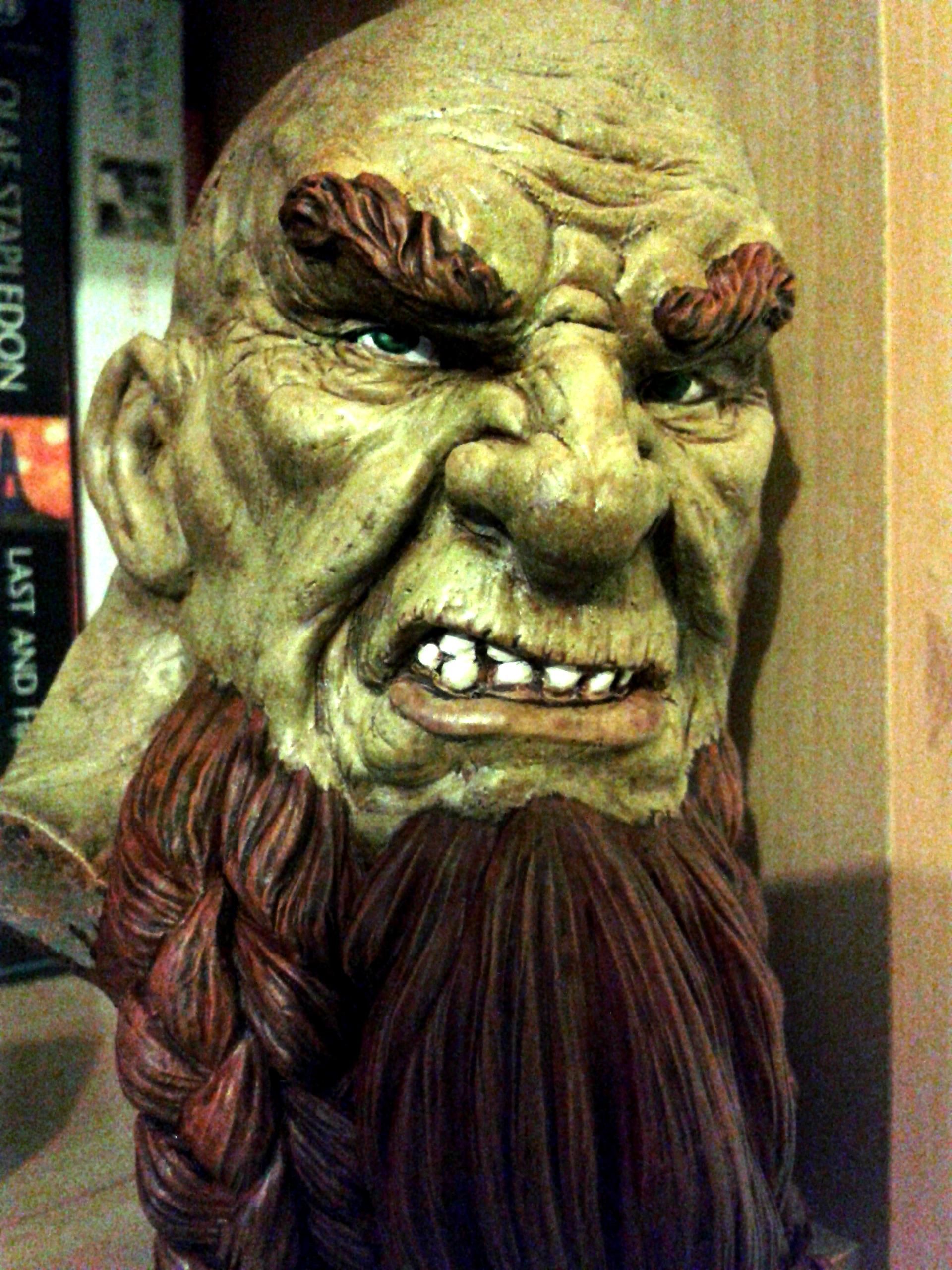 Bust, Dwarves, Large Scale, Scibor, Silvermk2, Work In Progress