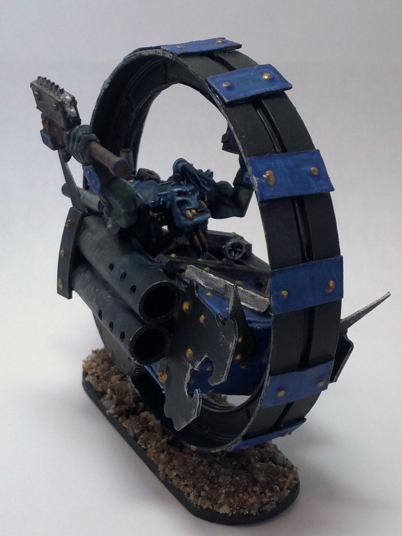 Bike, Monowheel, Orks, Scratch Build, Warbike
