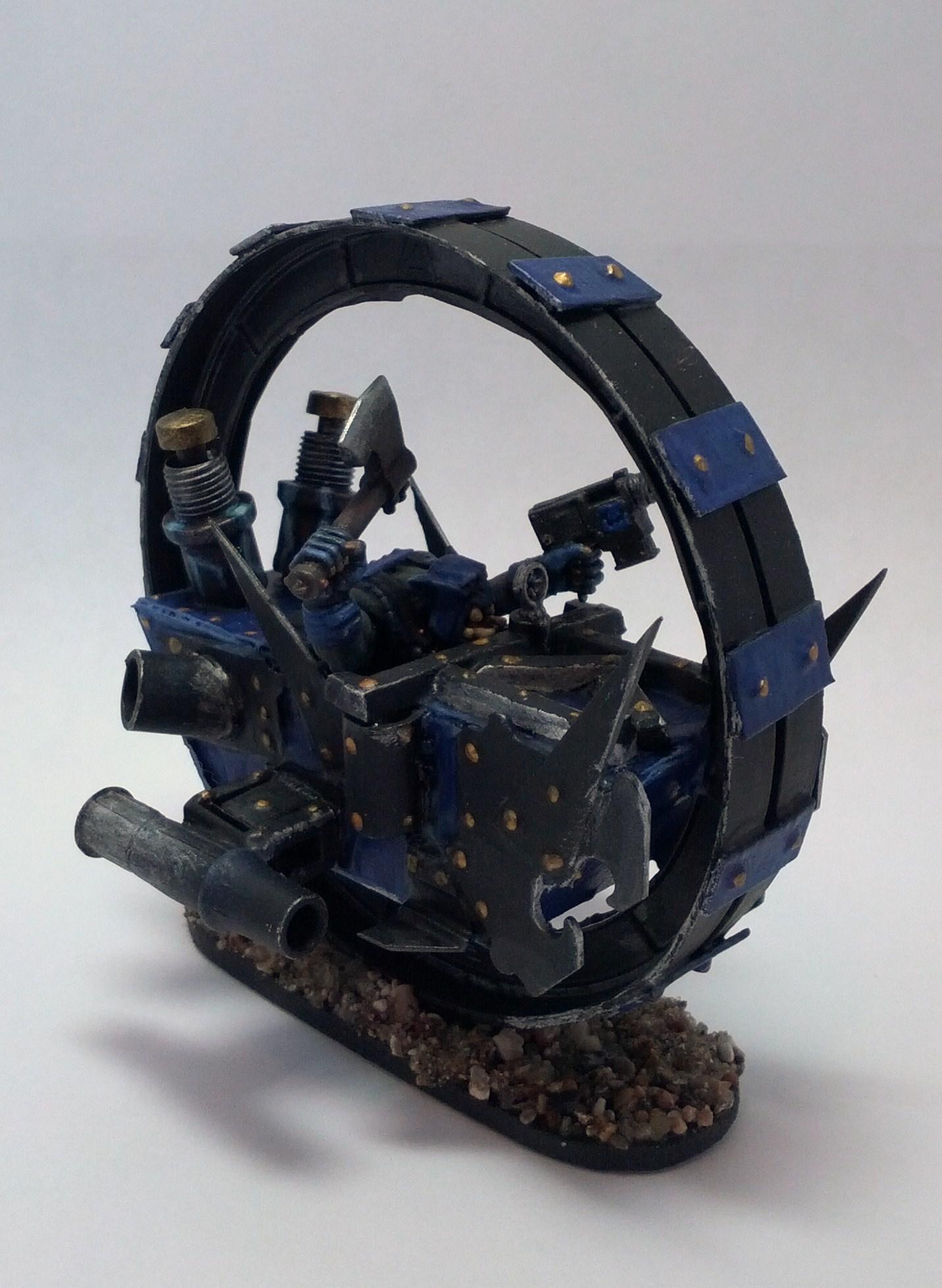 Bike, Monowheel, Orks, Scratch Build, Warbike