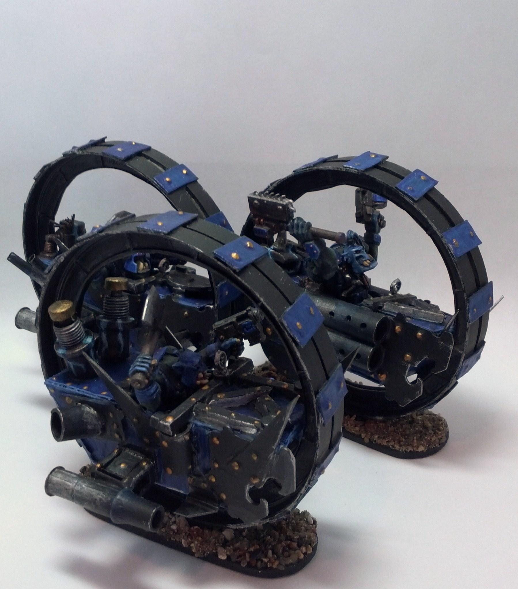 Bike, Monowheel, Orks, Scratch Build, Warbike