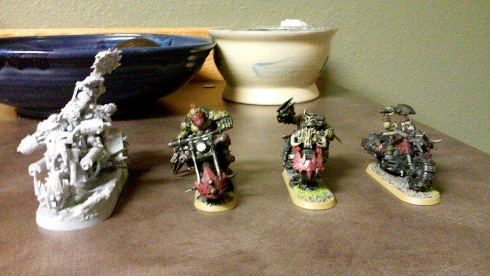 Ork Warboss Size