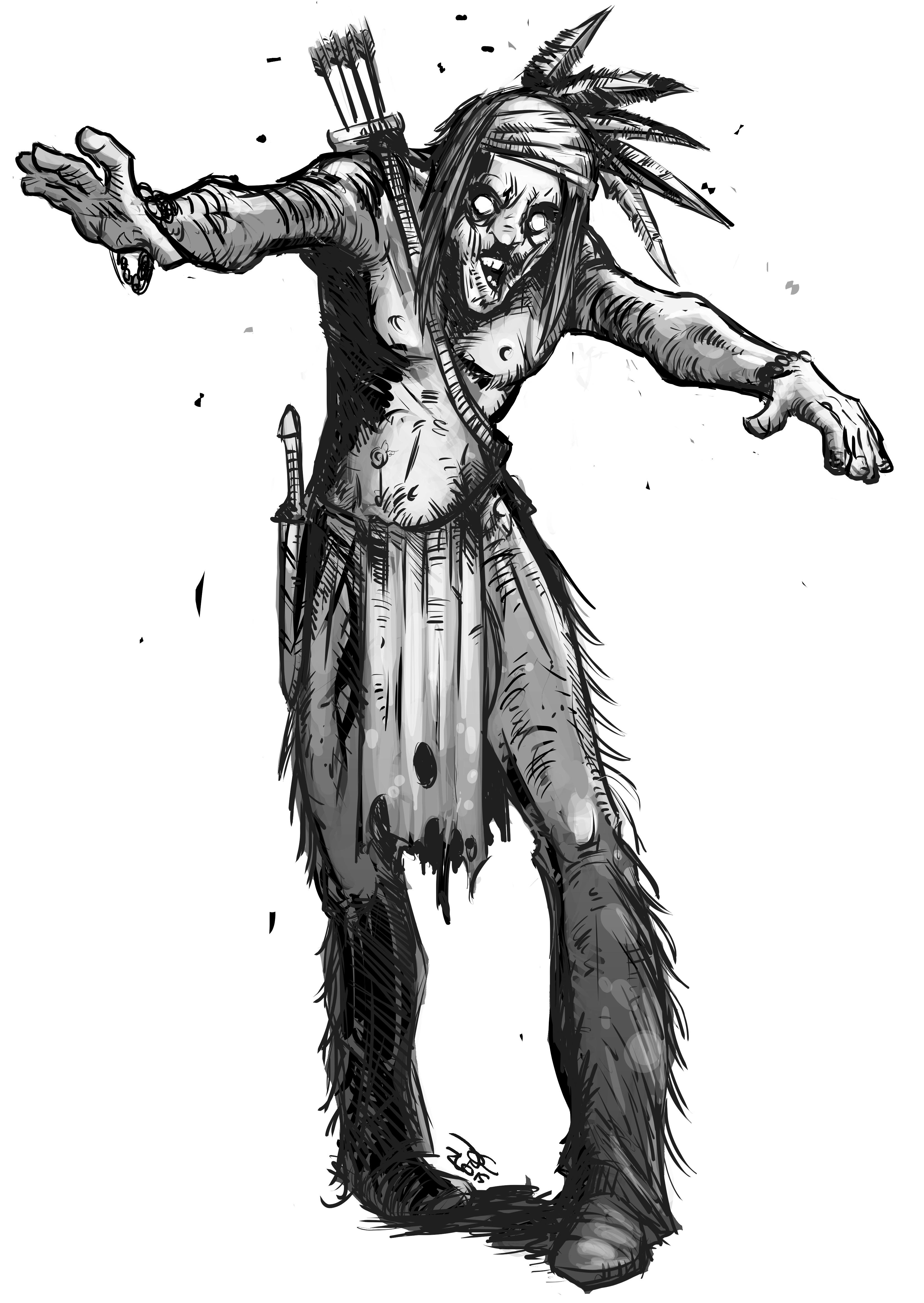Zombie Indian