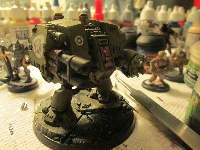 Dreadnought WIP - base colors almost done