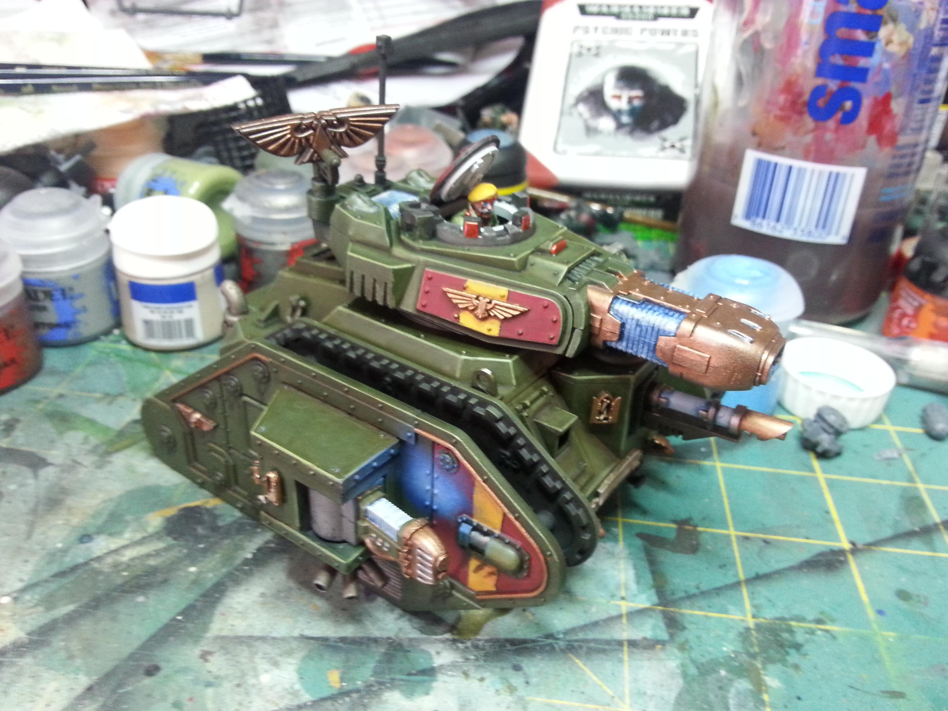 Command Tank, Leman Russ, Work In Progress