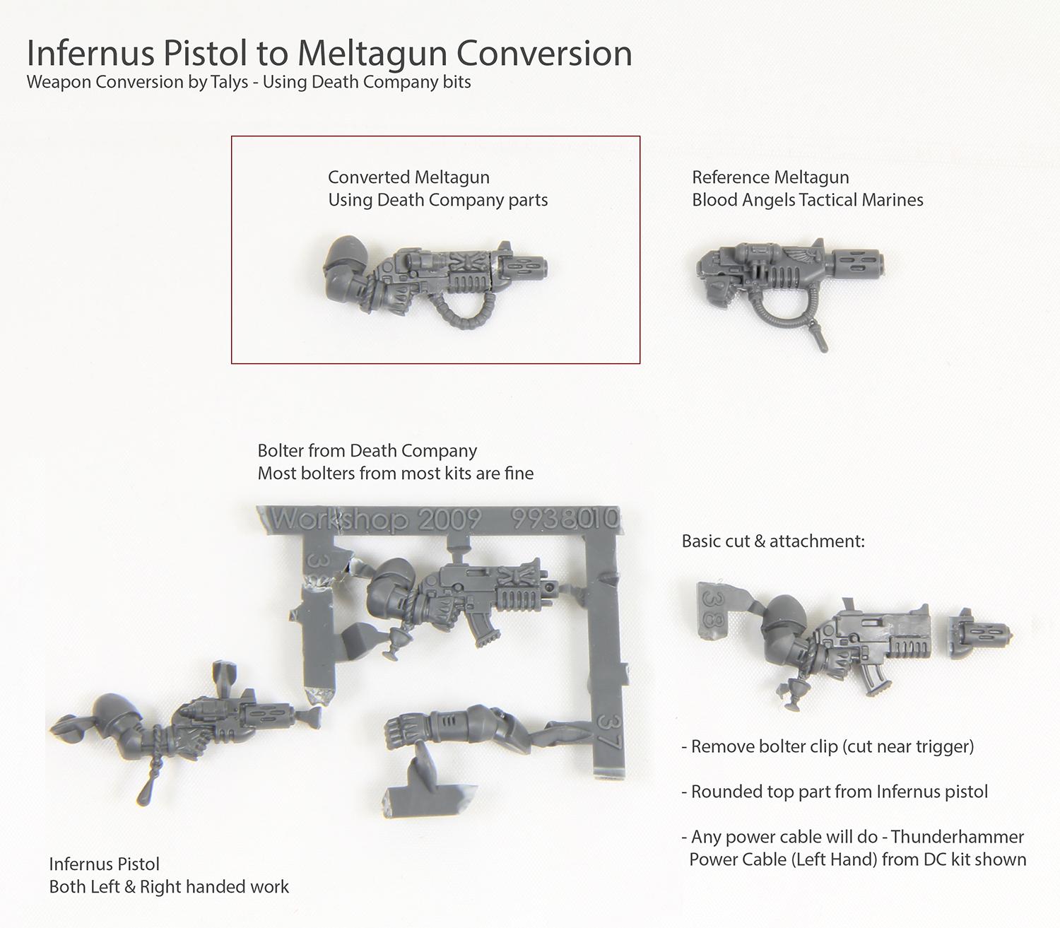 Meltagun, Conversion Meltagun  - From Death Company Parts