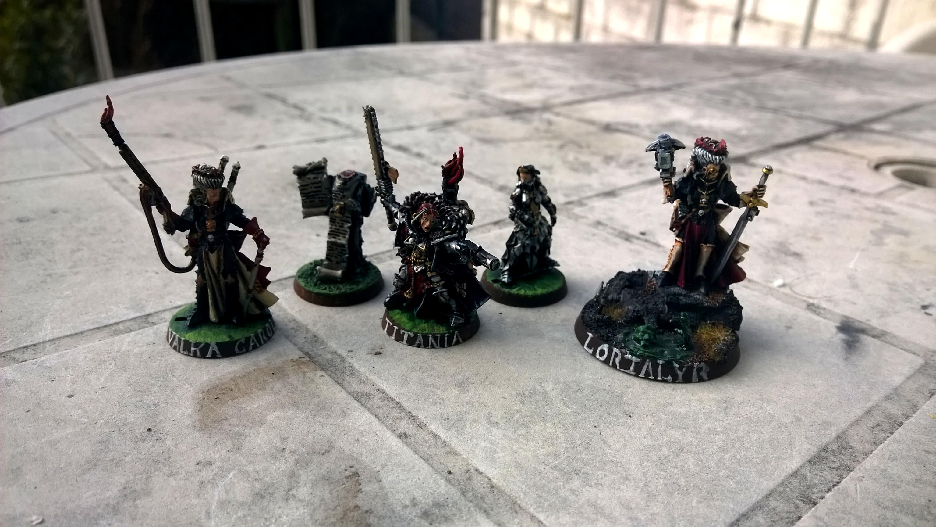 Deathwatch, Hereticus, Inquisition, Ordo, Our Martyred Lady, Sacred Rose, Sororitas, Xenos