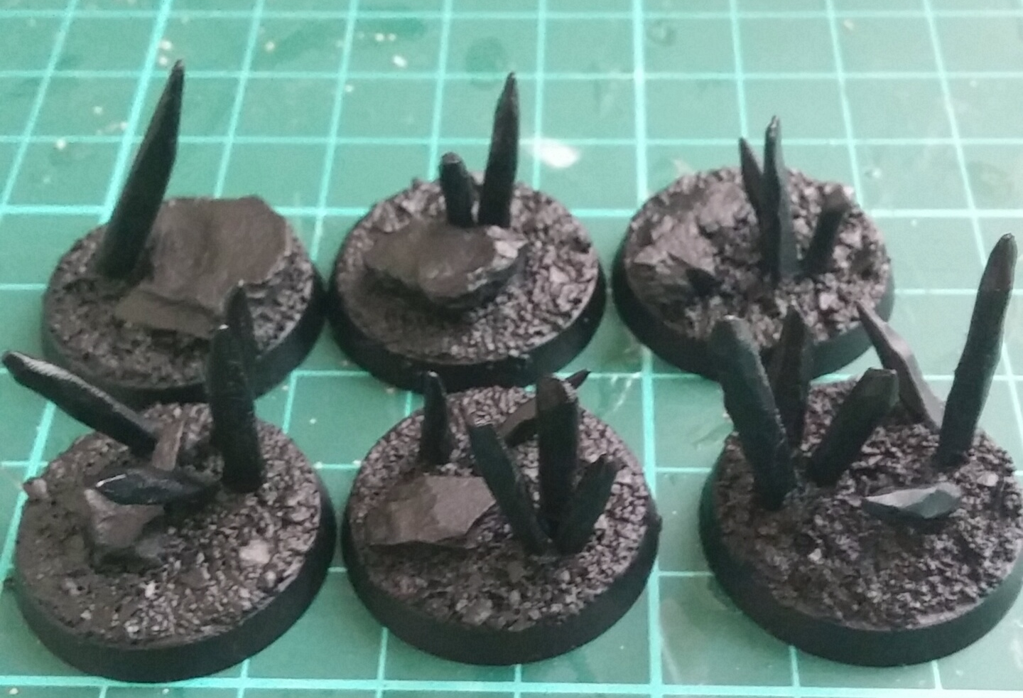 Objective Marker, Crystal Objective Markers WIP - Primed