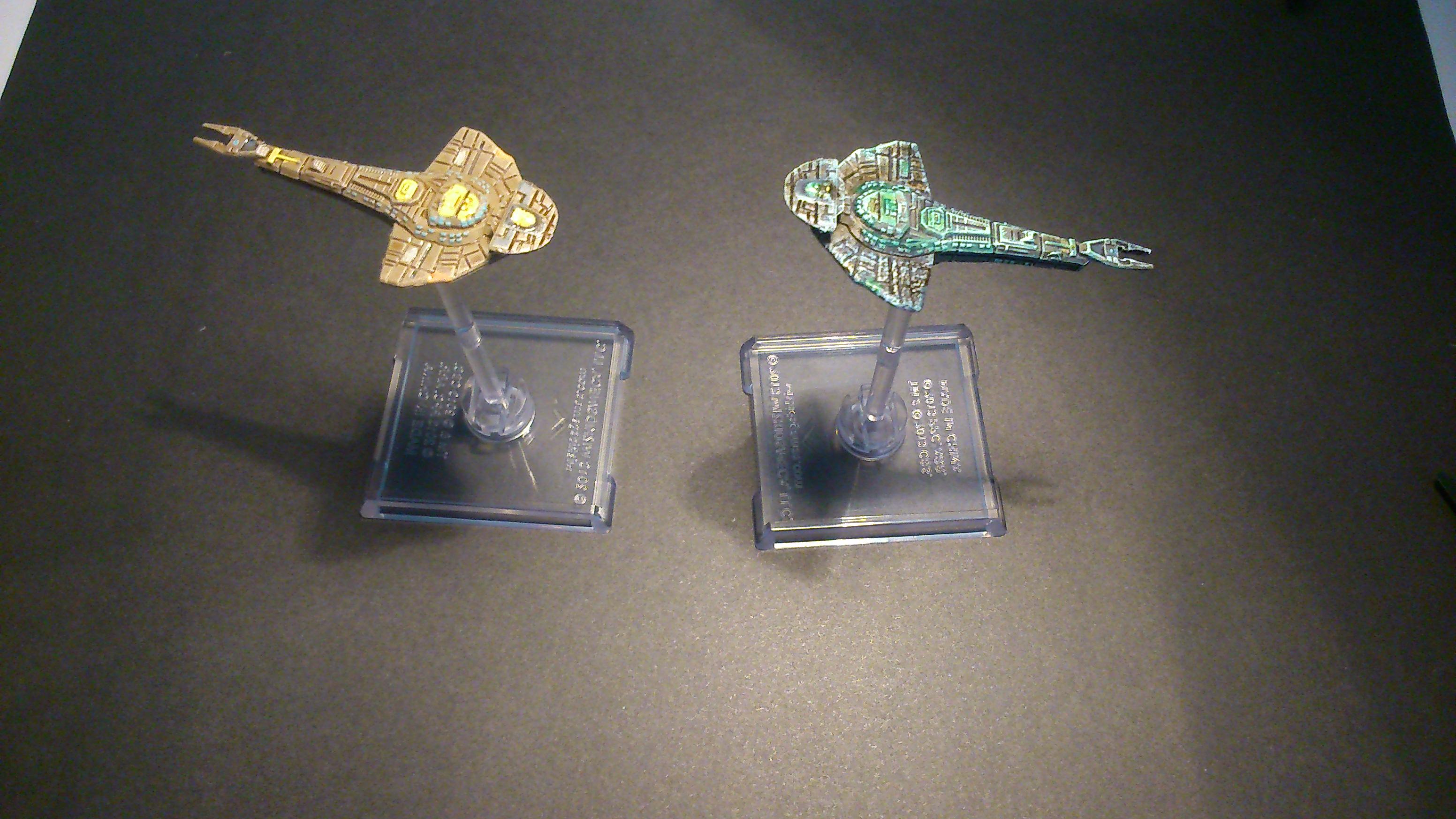 Cardassian face off!