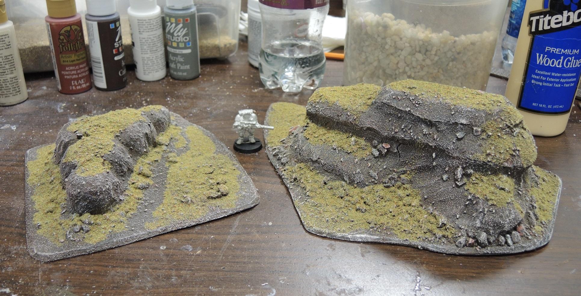 Alien, Commission, Crags, Custom, Hills, Infinity, Jungles, Mountains, N3, Paradiso, Rocks, Scratch Build, Terrain, Waaazag, Warhammer 40,000, Work In Progress