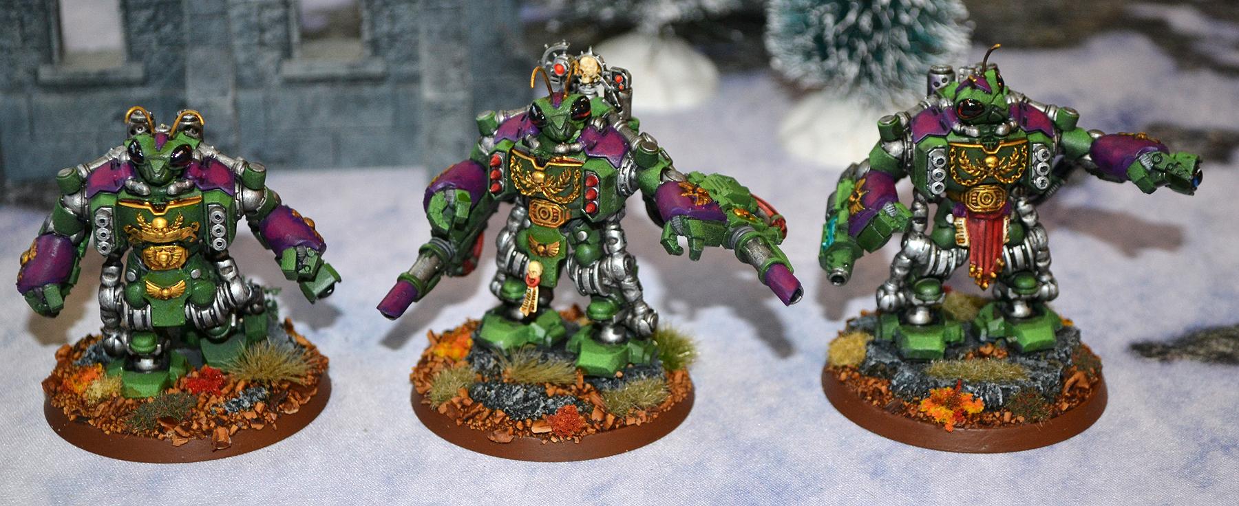 Centurions, Devastators, Mantis Warriors Penitent, Space Marines, Warhammer 40,000