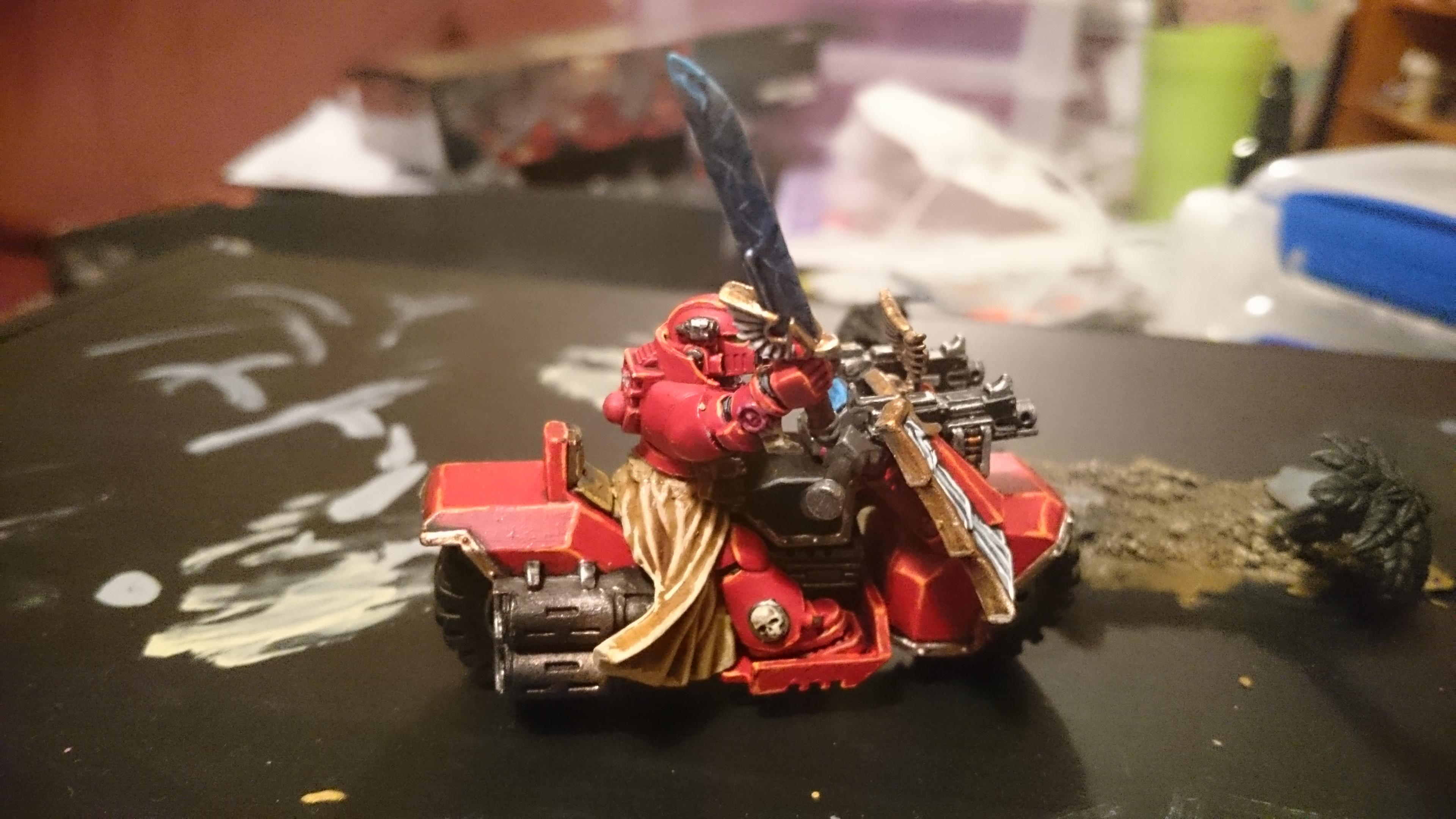 Sanguinary Priest, Sanguinary Priest On Bike, Space Marines