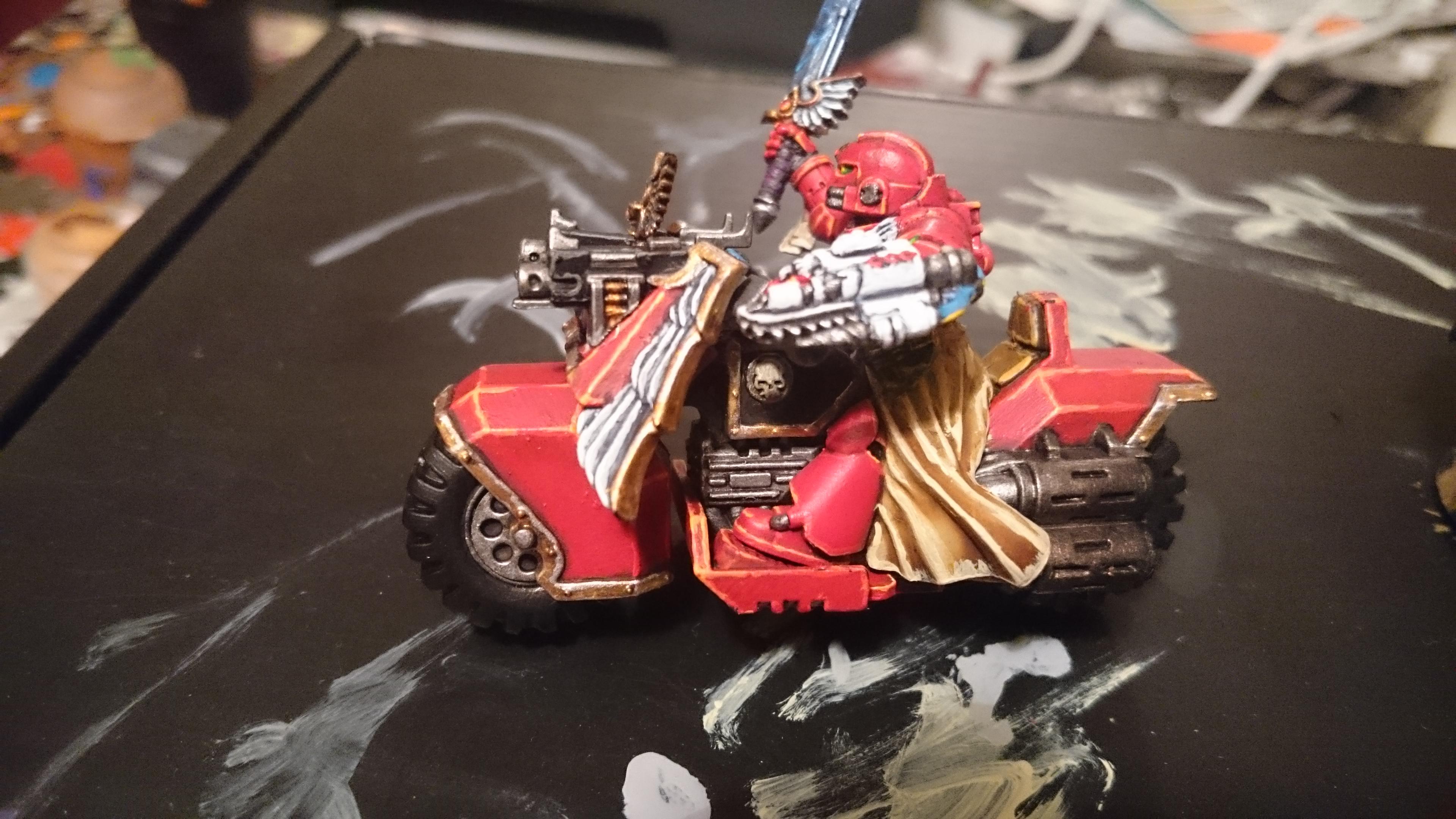 Sanguinary Priest, Sanguinary Priest On Bike, Space Marines