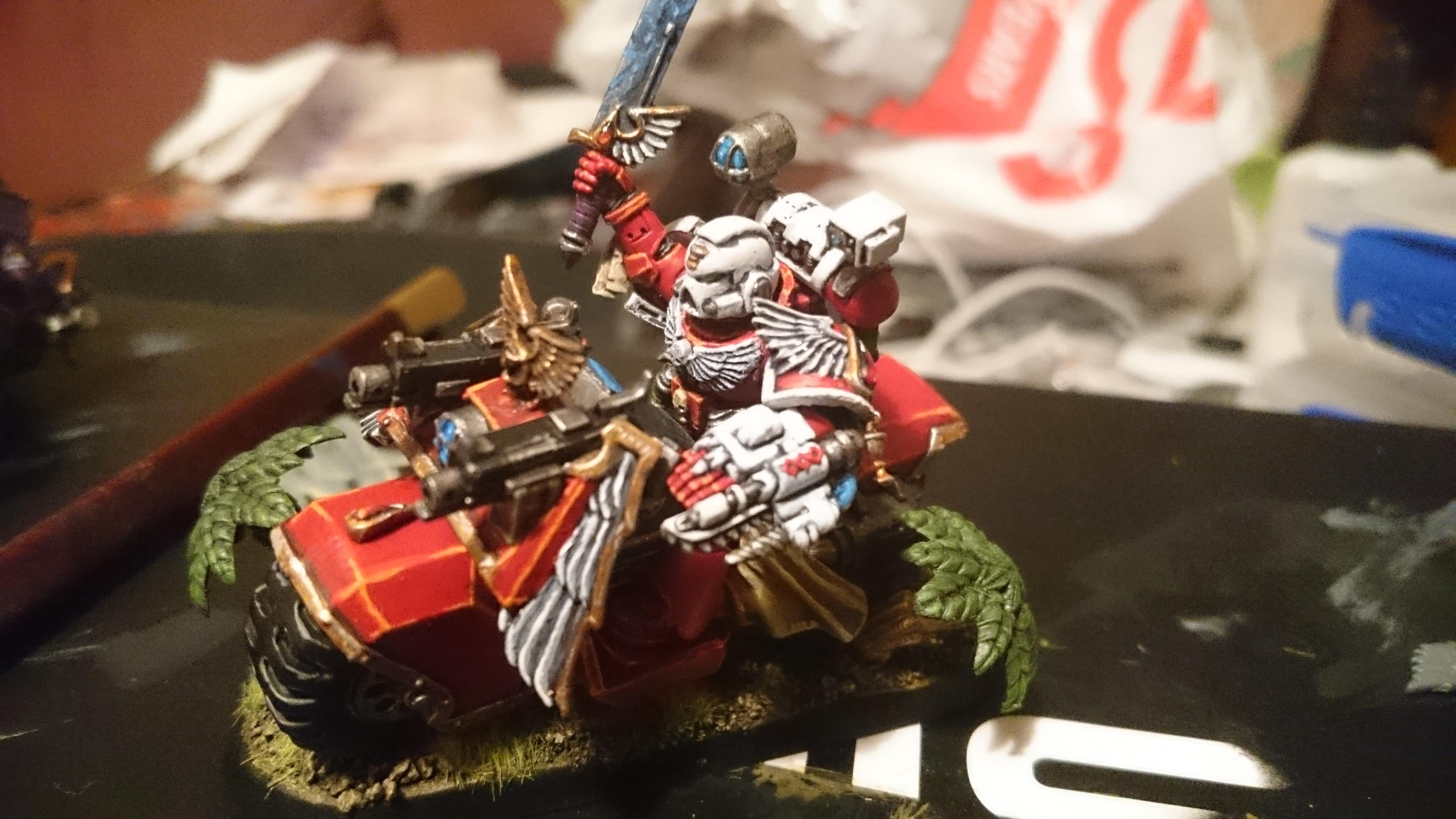 Sanguinary Priest, Sanguinary Priest On Bike, Space Marines