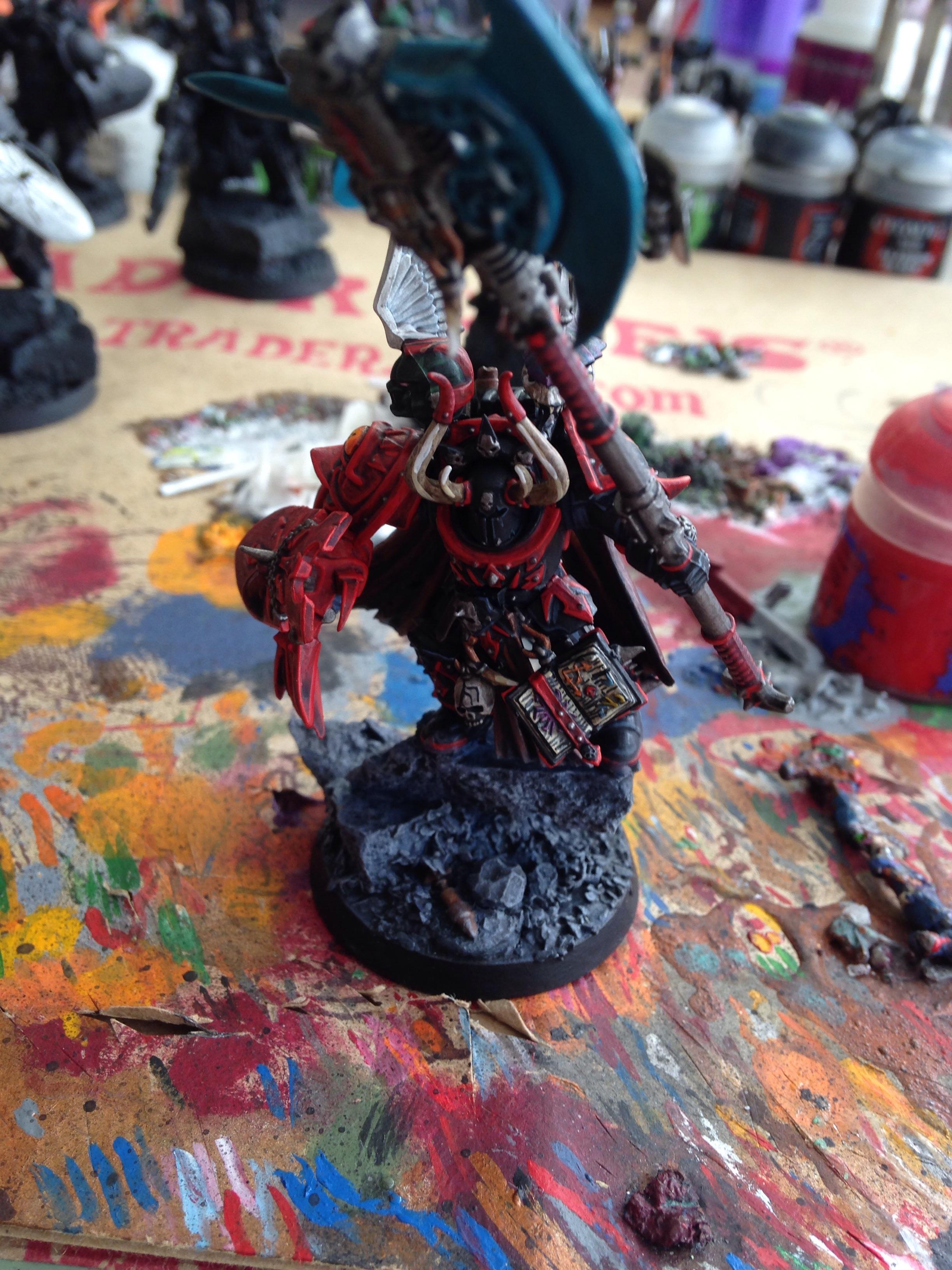 Chaos Space Marines, Lord, Terminator Armor, Terminator Lord