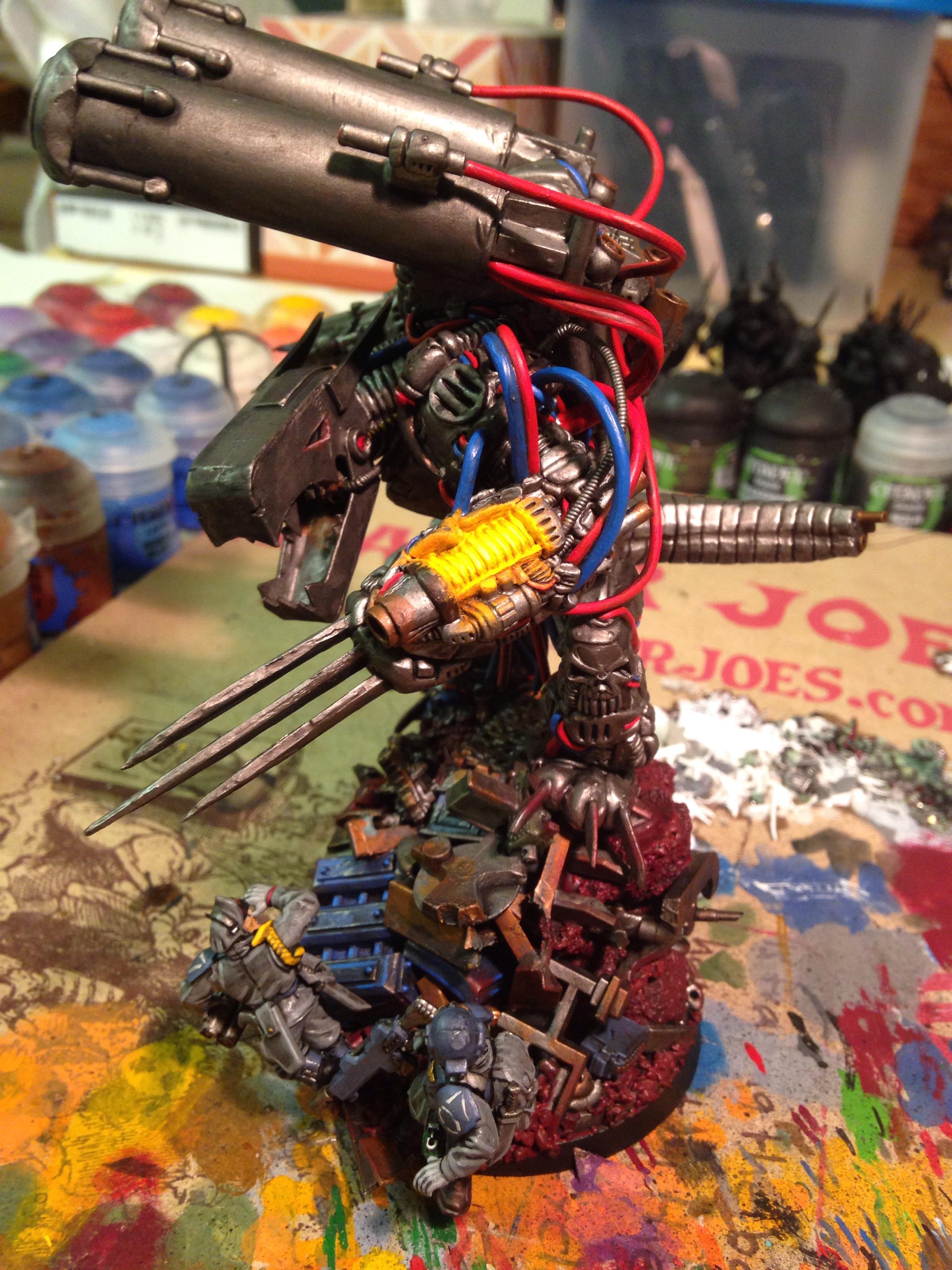 Chaos, Chaos Lord, Chaos Space Marines, Character, Daemon Prince, Digimon, Glow Effect, Guardsmen, Iron Warriors, Machinedramon
