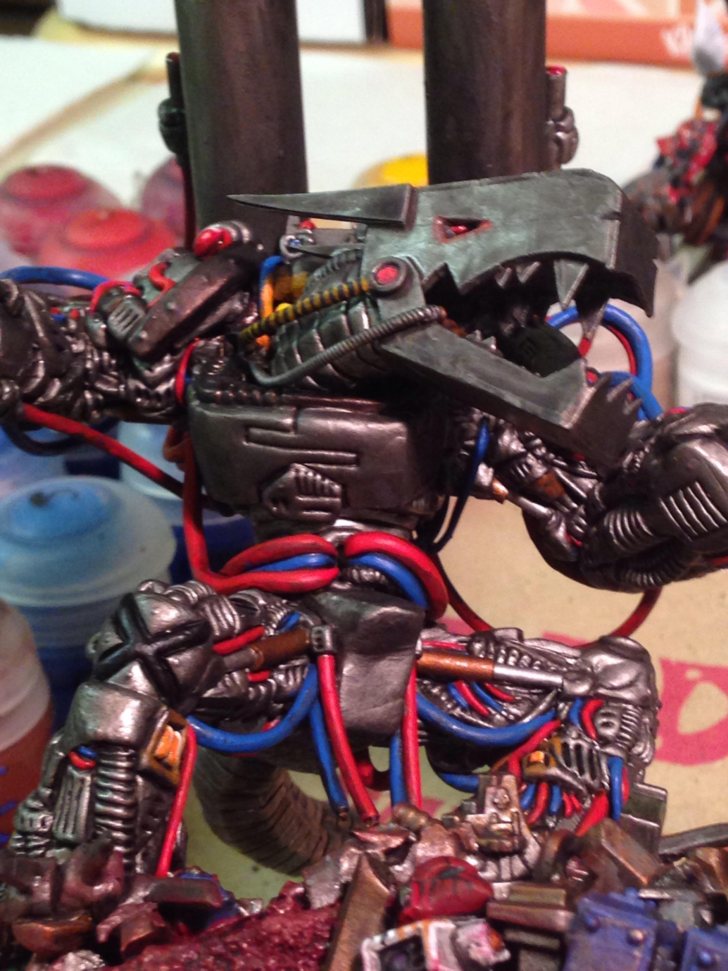 Chaos, Chaos Lord, Chaos Space Marines, Character, Daemon Prince, Digimon, Glow Effect, Guardsmen, Iron Warriors, Machinedramon