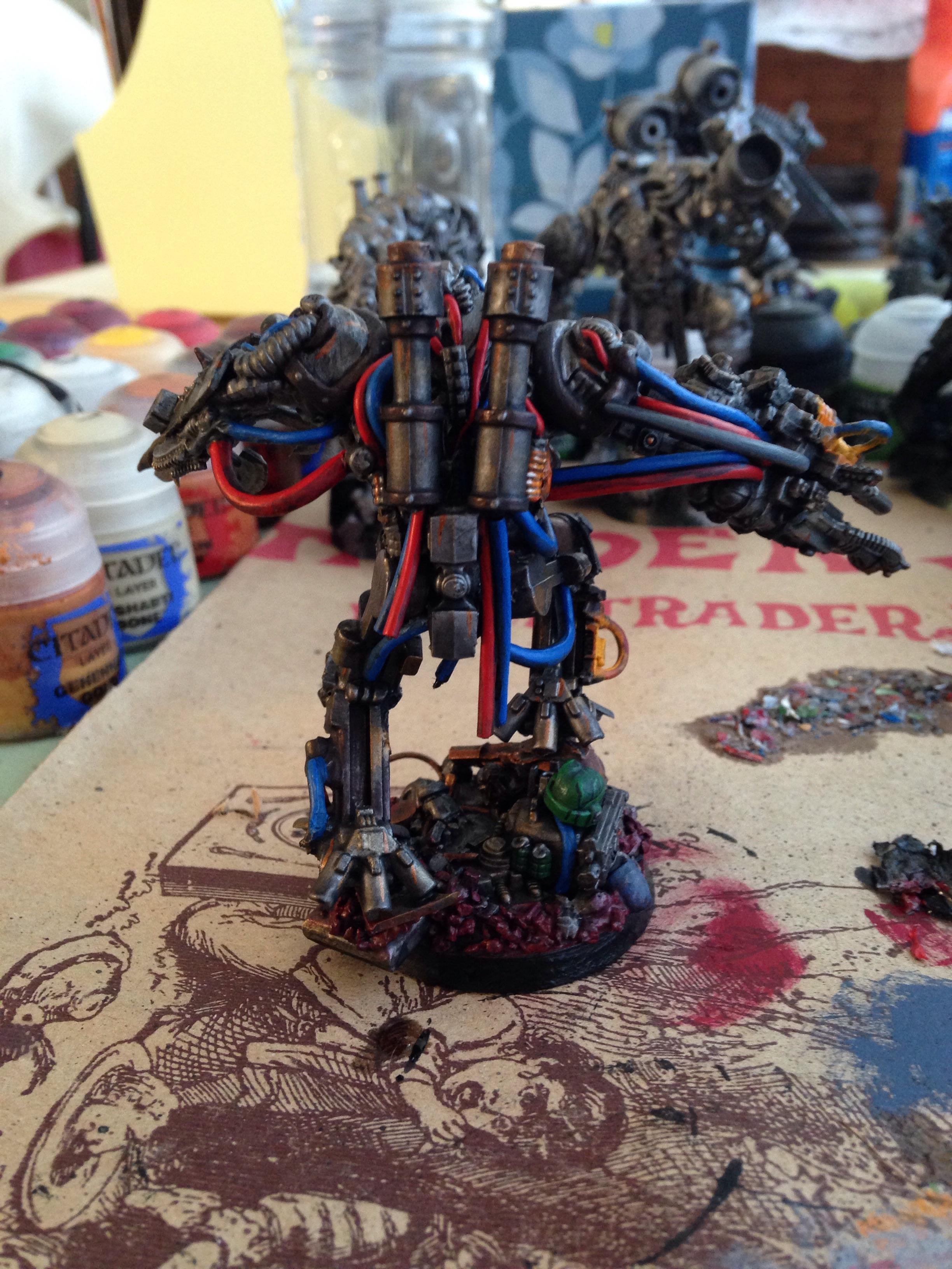Chaos Space Marines, Convertion, Obliterators, Scratch Build, Terminator Armor