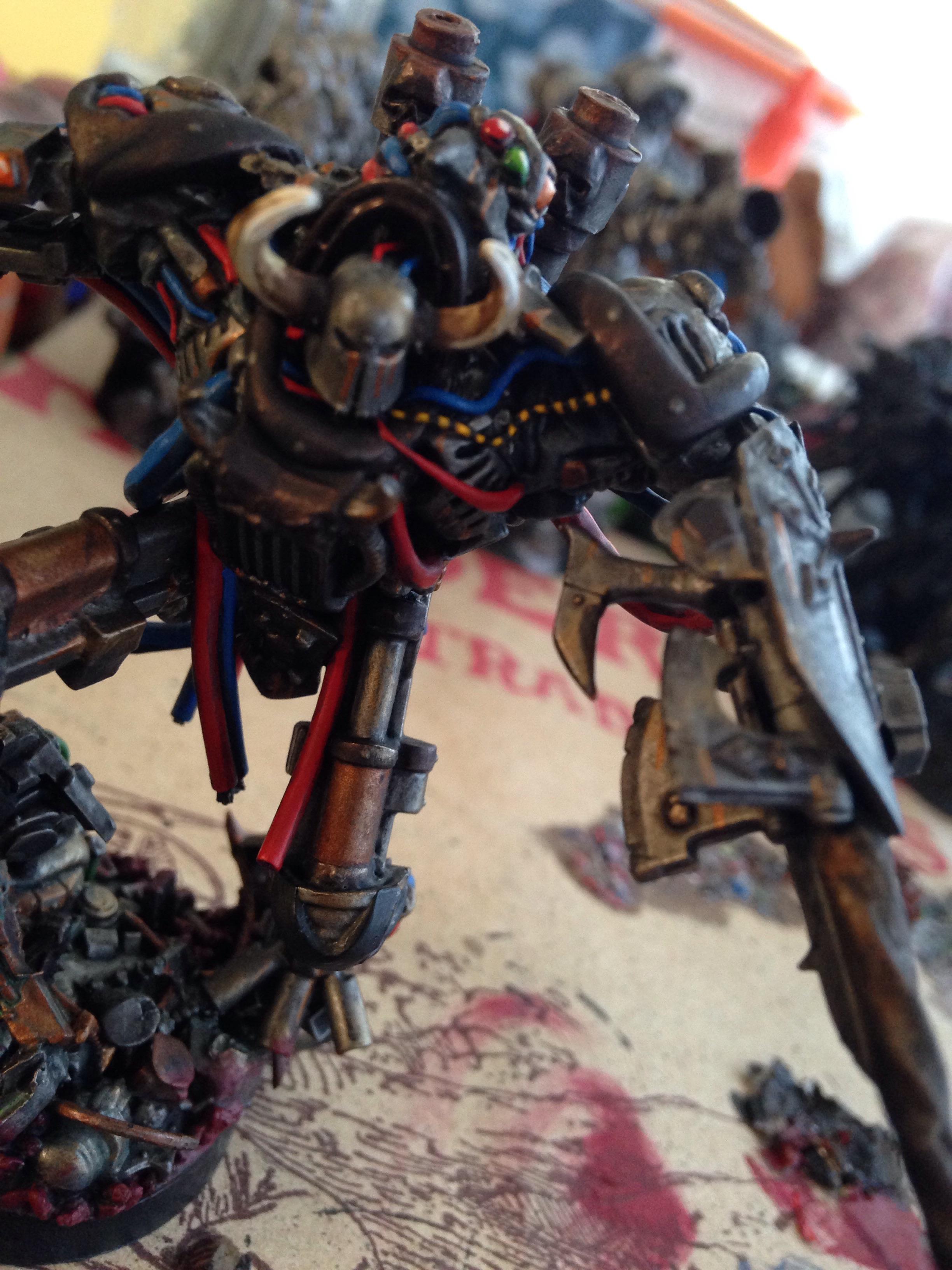 Chaos Space Marines, Convertion, Obliterators, Scratch Build, Terminator Armor