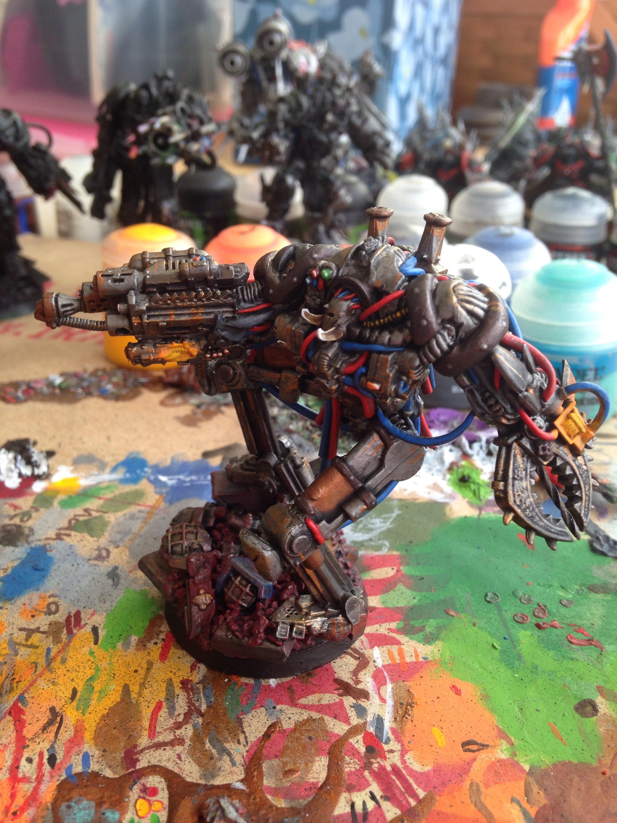 Chaos Space Marines, Convertion, Obliterators, Scratch Build, Terminator Armor