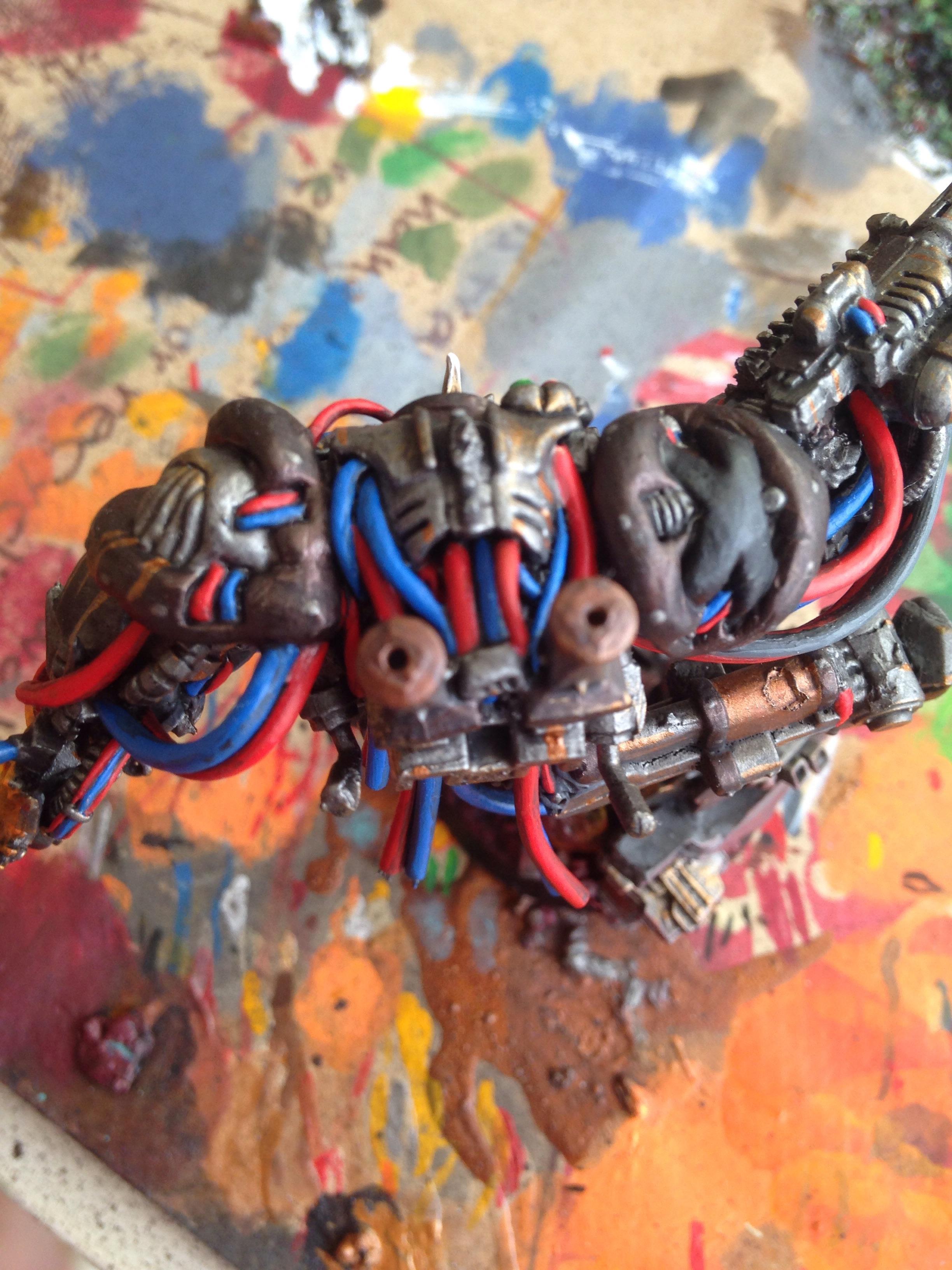 Chaos Space Marines, Convertion, Obliterators, Scratch Build, Terminator Armor