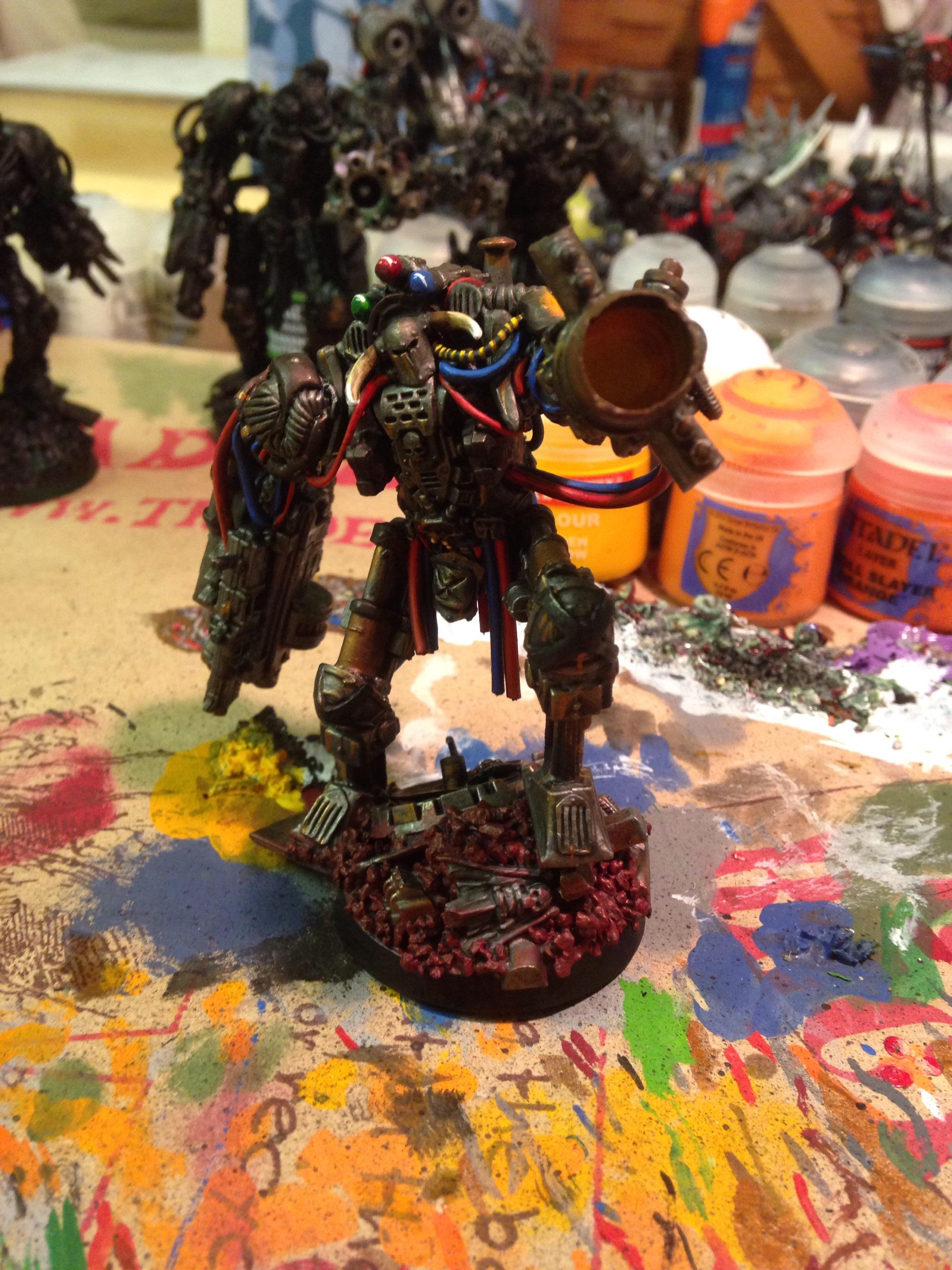 Chaos Space Marines, Convertion, Obliterators, Scratch Build, Terminator Armor