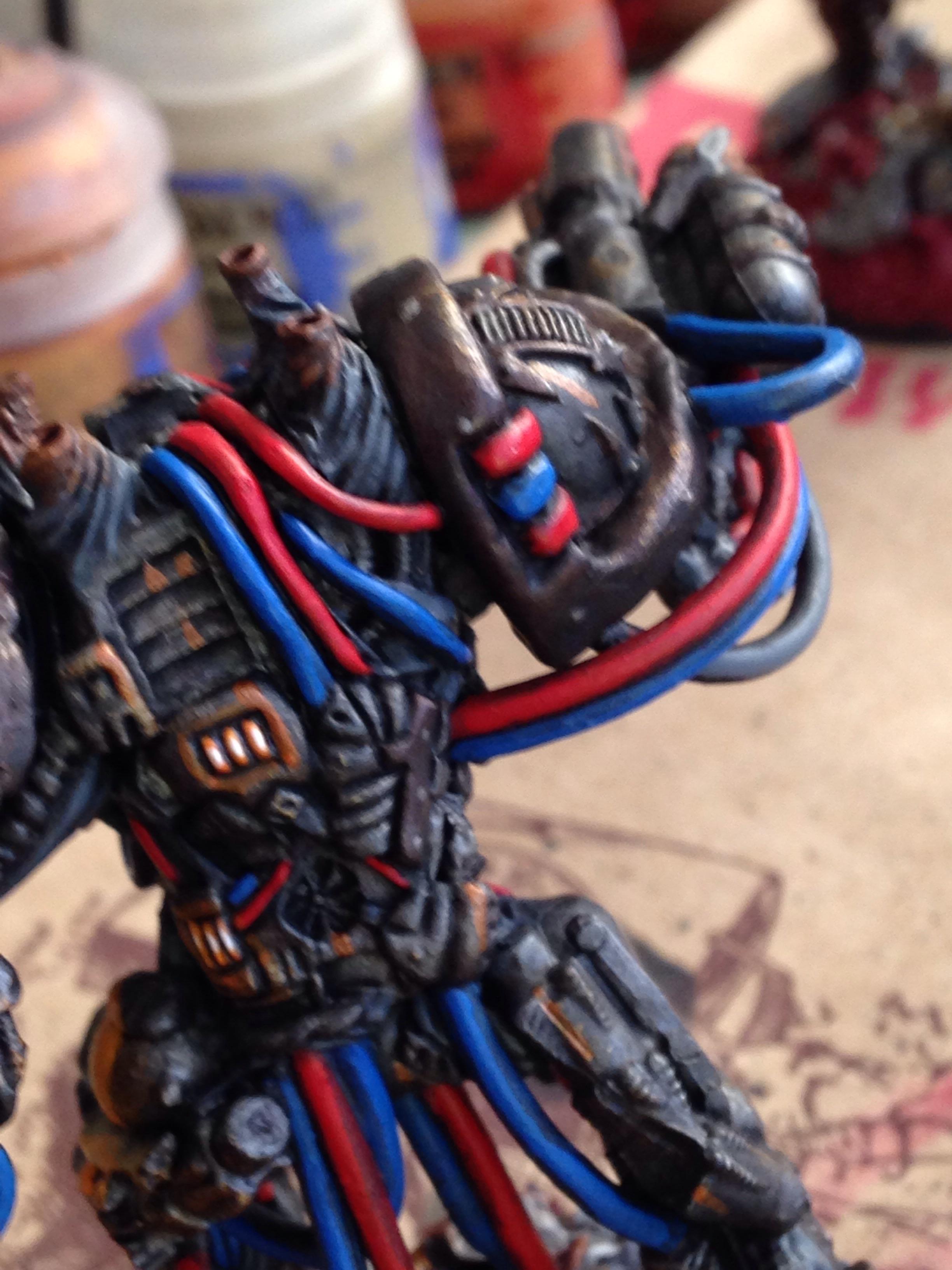 Chaos Space Marines, Convertion, Obliterators, Scratch Build, Terminator Armor
