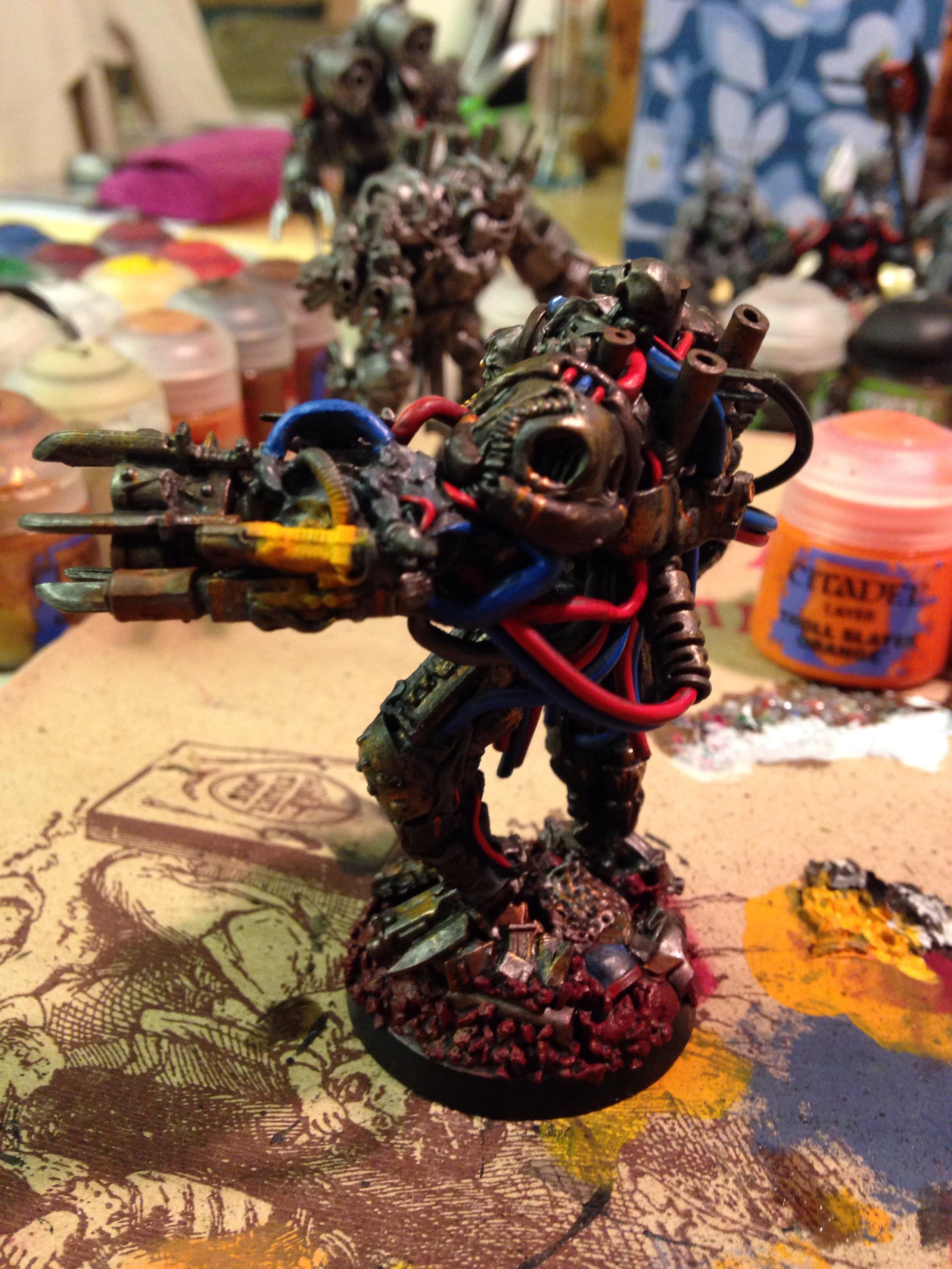 Chaos Space Marines, Convertion, Obliterators, Scratch Build, Terminator Armor